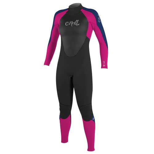 O'Neill Youth Epic 3/2mm Back Zip Full Wetsuit for Kids - Warm & Flexible Neoprene Surfing Suit for Cold Water Swimming, Diving & Water Sports