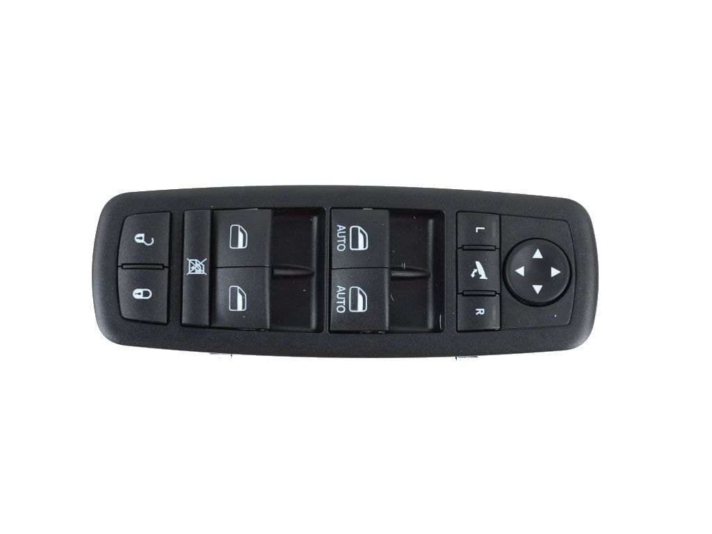 Mopar 6811 0872AA Door Window Switch Panel Replacement for Jeep Wrangler & Cherokee - Power Window Control Switch Assembly for Smooth Operation | Perfect for Off-Roading & Daily Commuting
