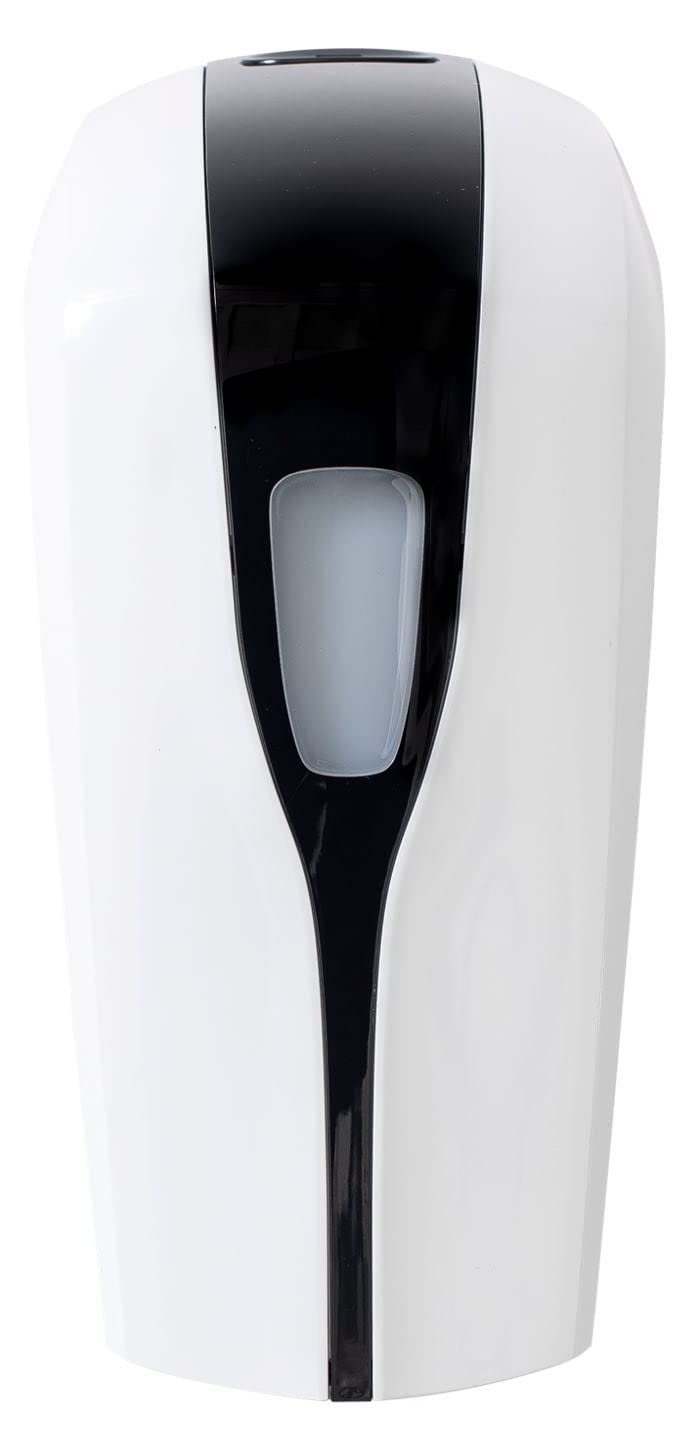 Automatic Hand Sanitizer Dispenser Touchless - Black & White for Home, Office, and Public Spaces - Sanitizing Solution for Germ-Free Hands