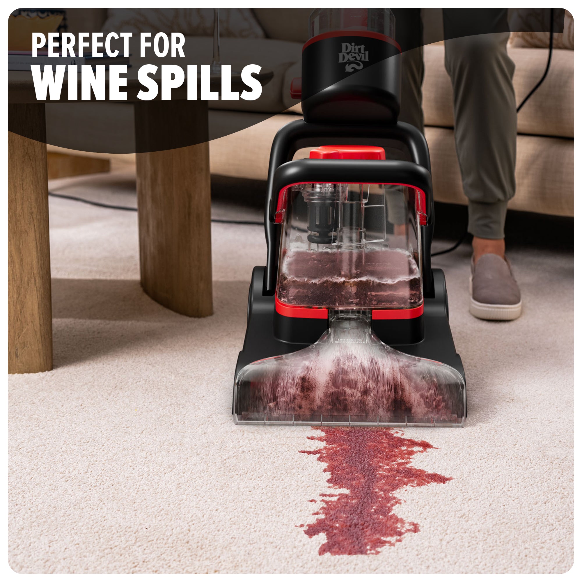 Best Carpet Cleaner for Home Use - Powerful Deep Cleaning Machine for Stains, Pet Hair & Odors - Perfect for Living Rooms, Bedrooms & High Traffic Areas