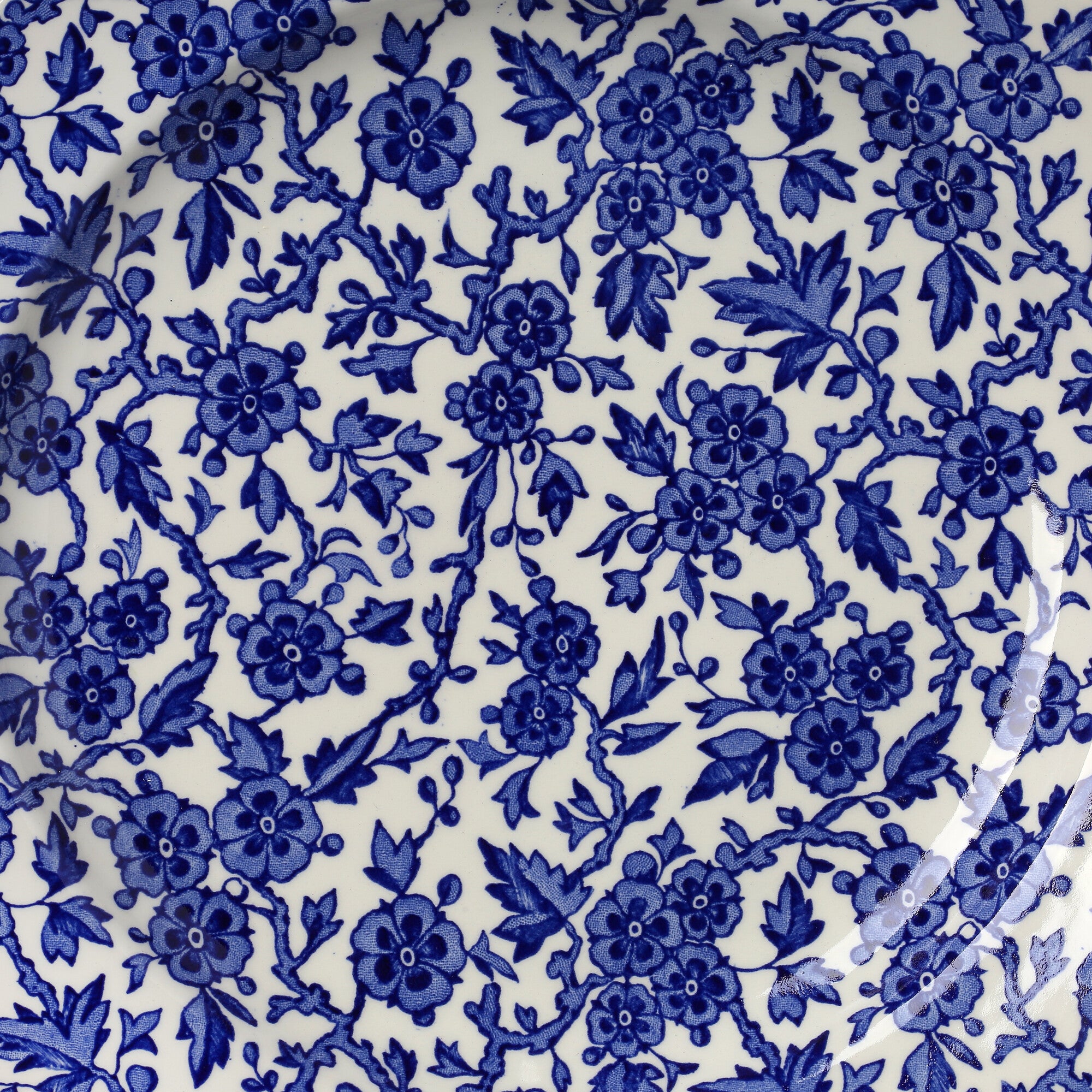 Burleigh Blue Arden Dinnerware Set - Elegant Ceramic Plates, Bowls & Mugs for Fine Dining & Home Entertaining