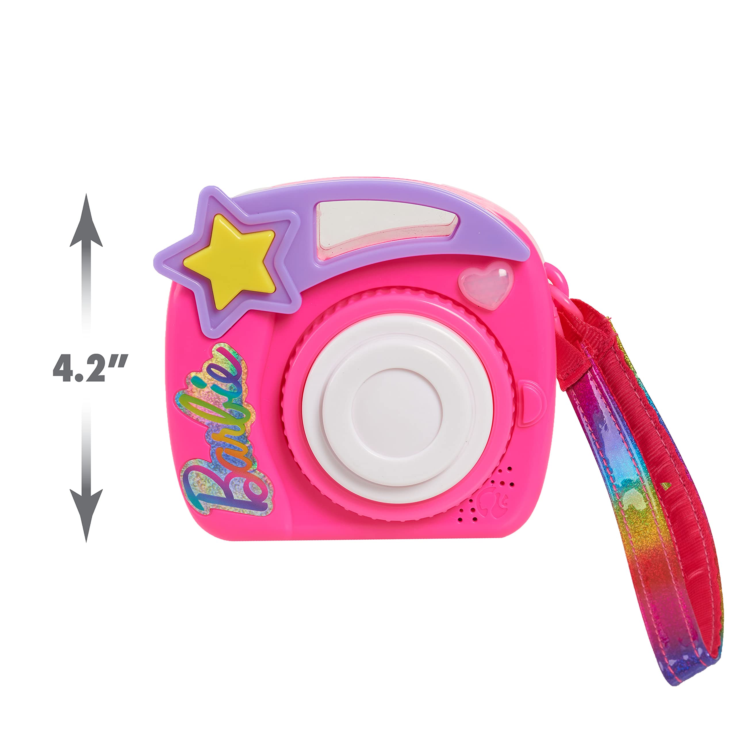 Just Play Barbie Pretend Play Camera & Smart Watch Toy Set with Lights & Sounds - Interactive Role Play Toys for Kids Ages 3+ | Perfect for Birthday Gifts & Imaginative Playtime