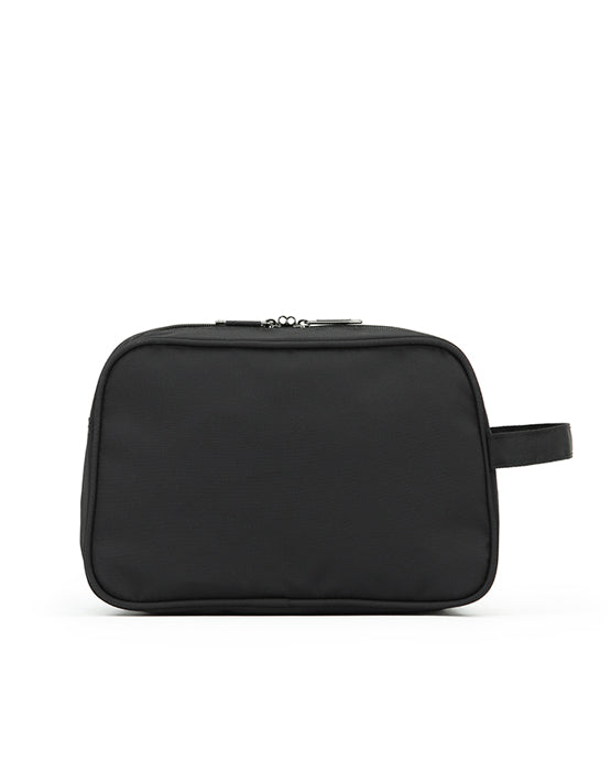 Tosca TCA608 Oakmont Toiletry Bag - Black Waterproof Travel Cosmetic Organizer for Men & Women - Perfect for Gym, Business Trips, and Vacation Essentials
