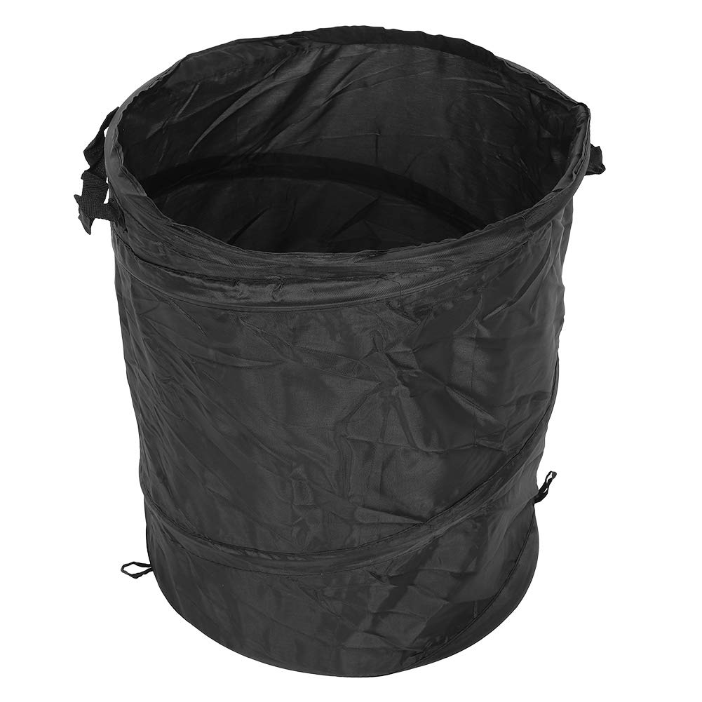 Oxford Cloth Garden Waste Bag - Portable Leaf Storage Container & Car Trash Can | Multi-Purpose Laundry Basket for Outdoor, Garage & Camping Use