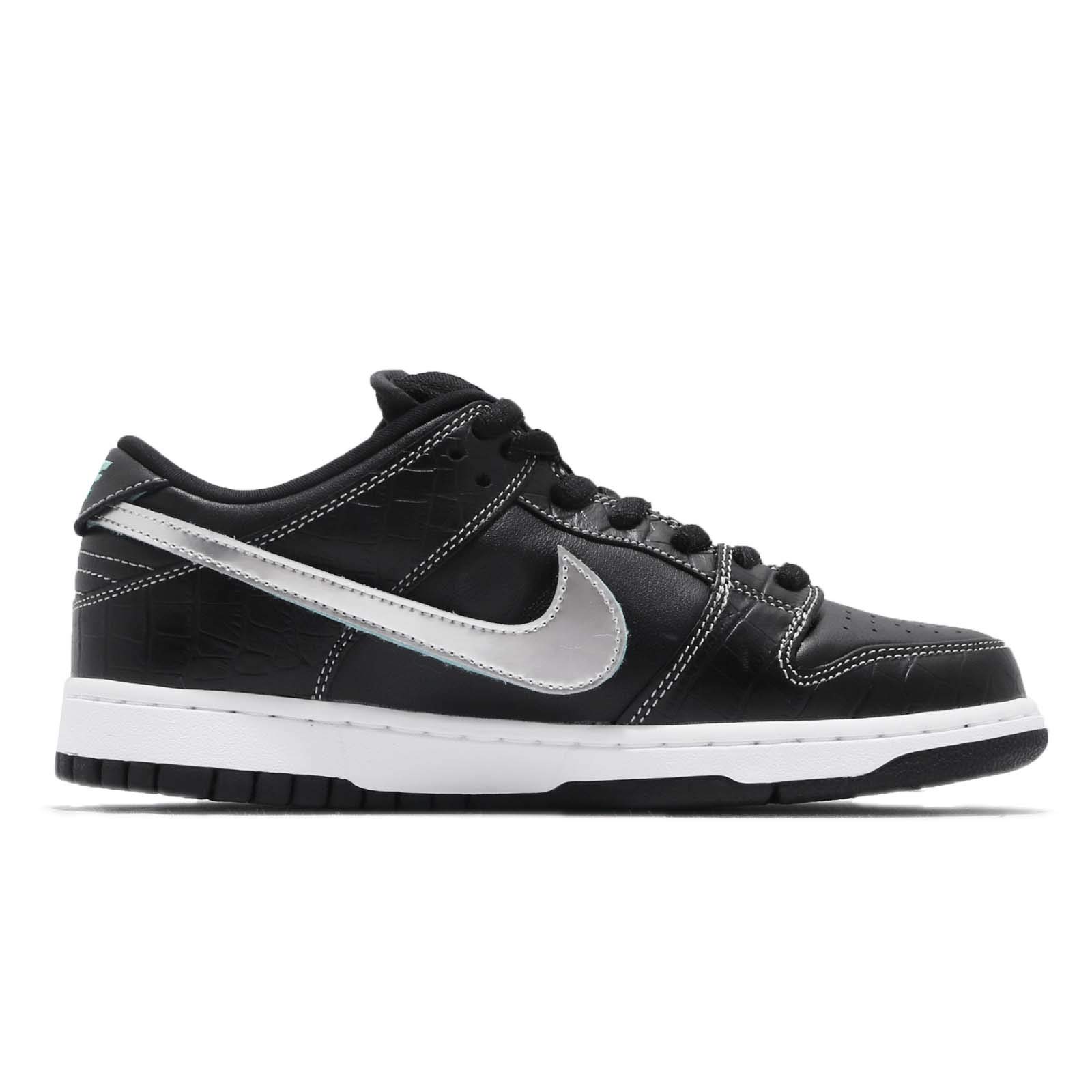 Nike SB Dunk Low Pro OG QS Diamond Sneakers - Men's Skateboarding Shoes for Streetwear & Casual Wear