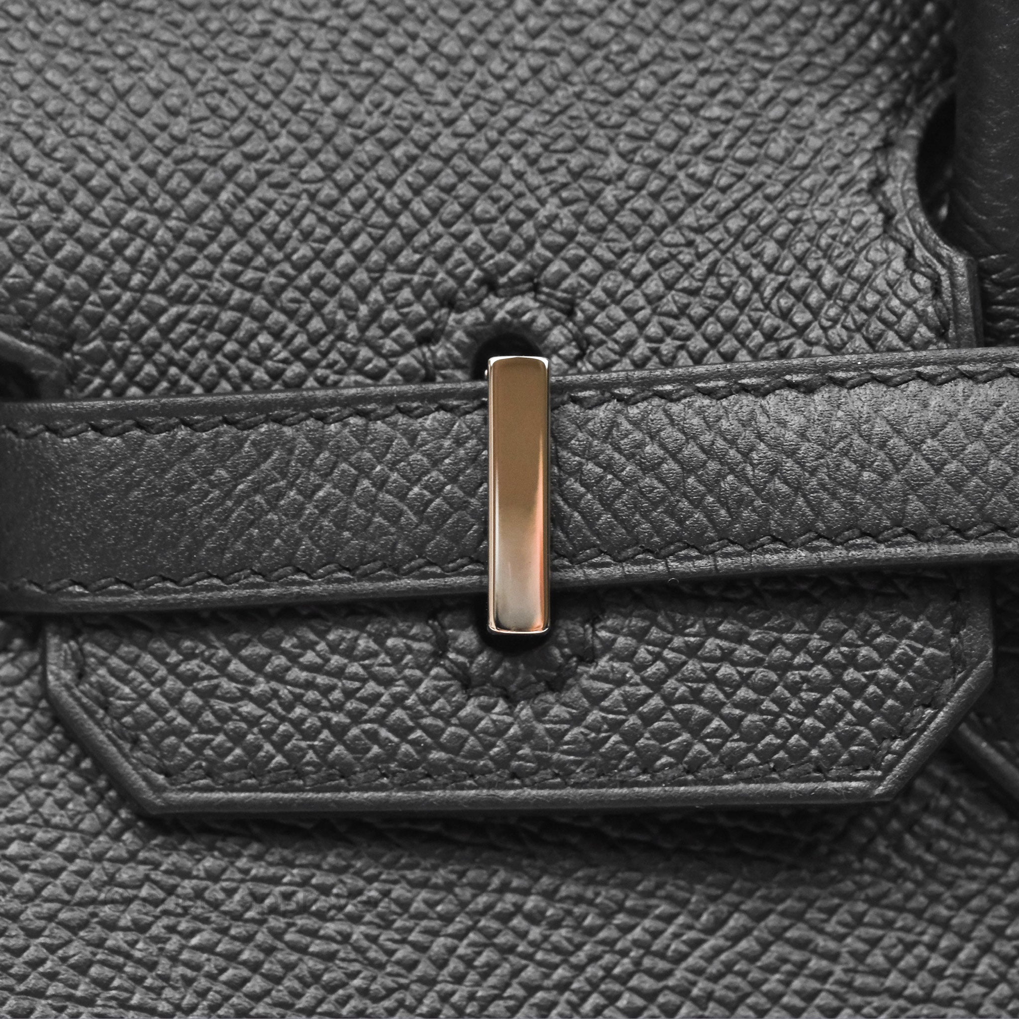 Authentic Hermes Birkin 25 Sellier Bag - Black Noir Epsom Leather with Palladium Hardware | Luxury Handbag for Women | Perfect for Work, Travel & Special Occasions