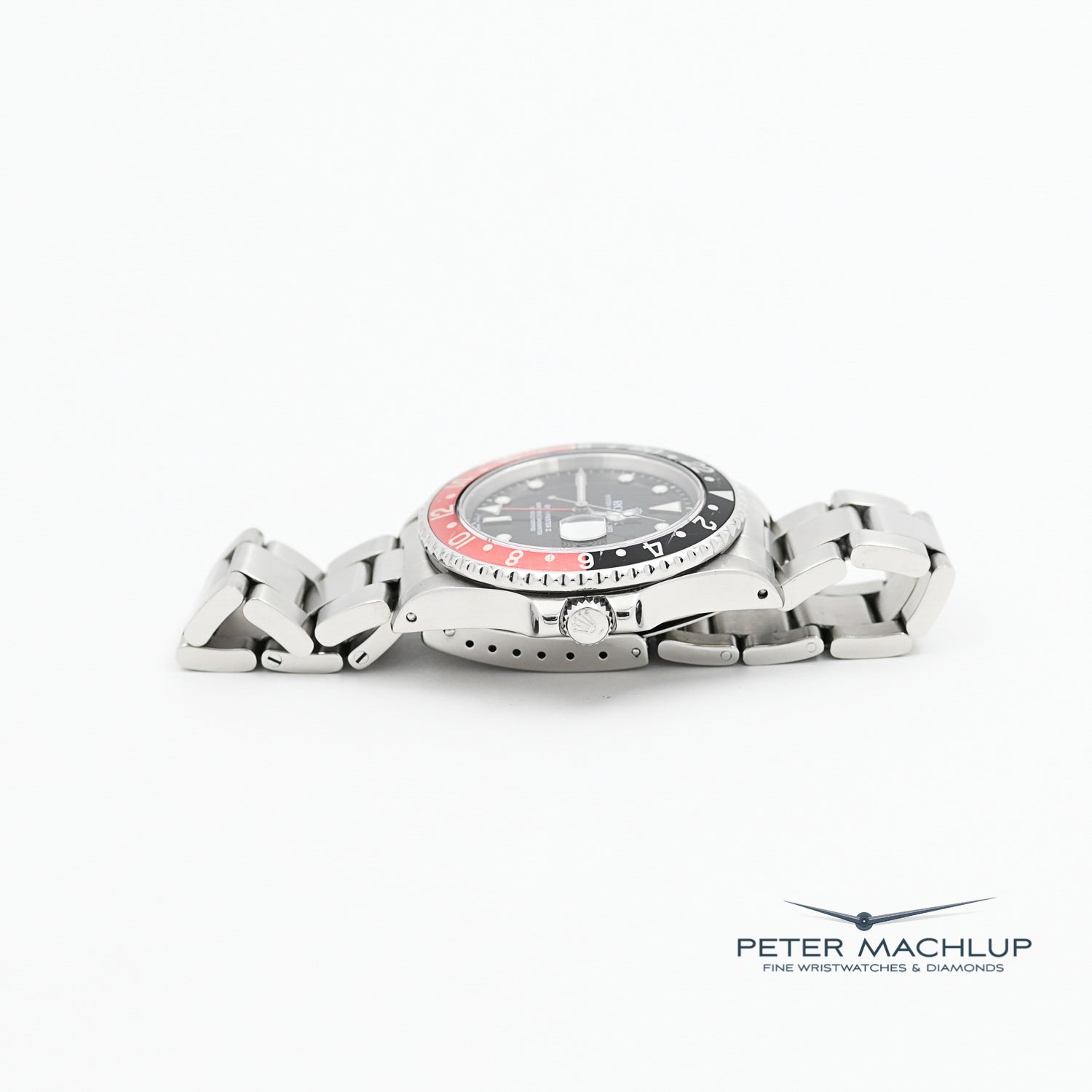 Vintage Rolex GMT-Master II 16710 Pepsi Bezel Stainless Steel Watch 1988 - Perfect for Travel, Business & Luxury Collectors