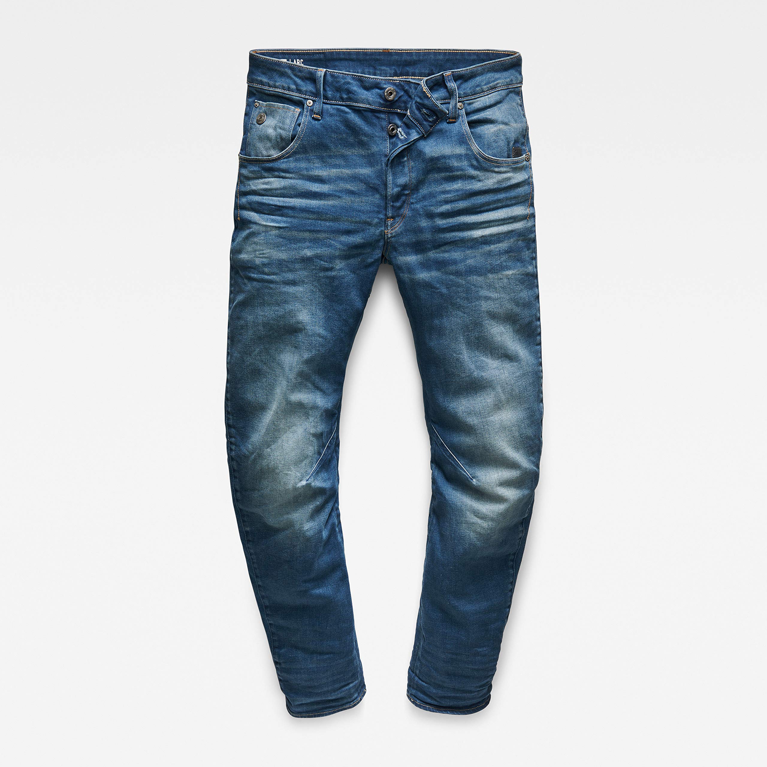 G-STAR RAW Men's Arc 3D Slim Fit Jeans | Premium Denim Pants for Men | Trendy Slim Fit Design | Perfect for Casual Wear & Night Out