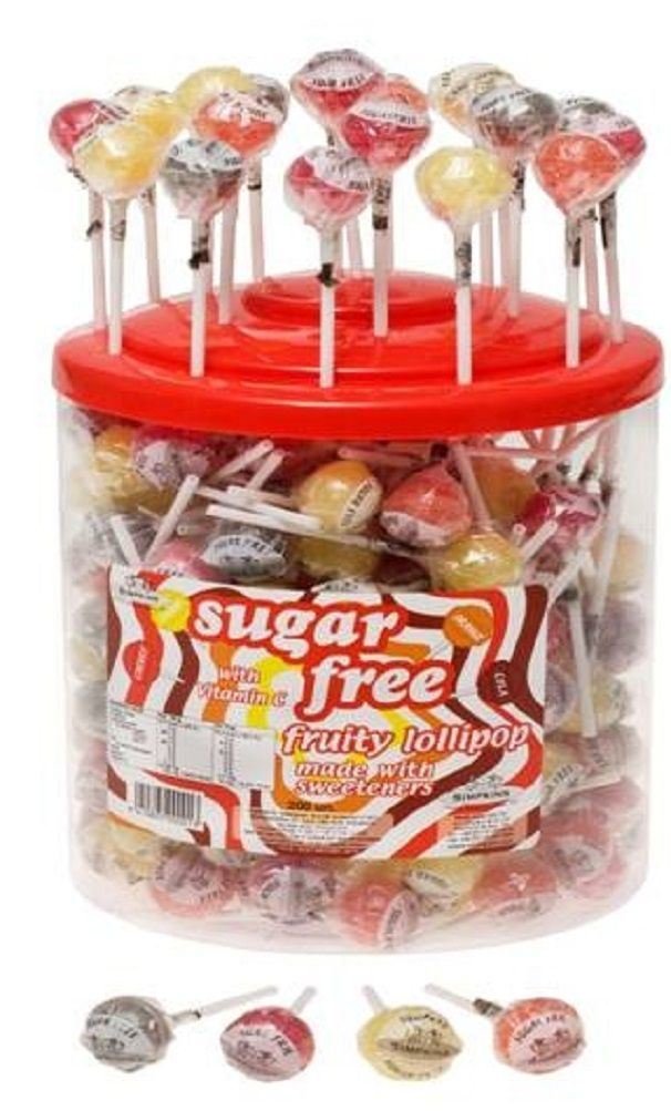 Sugar Free Vitamin C Lollipops by Simpkins - 200 Count | Healthy Snacks for Kids, Immune Support & On-the-Go Treats
