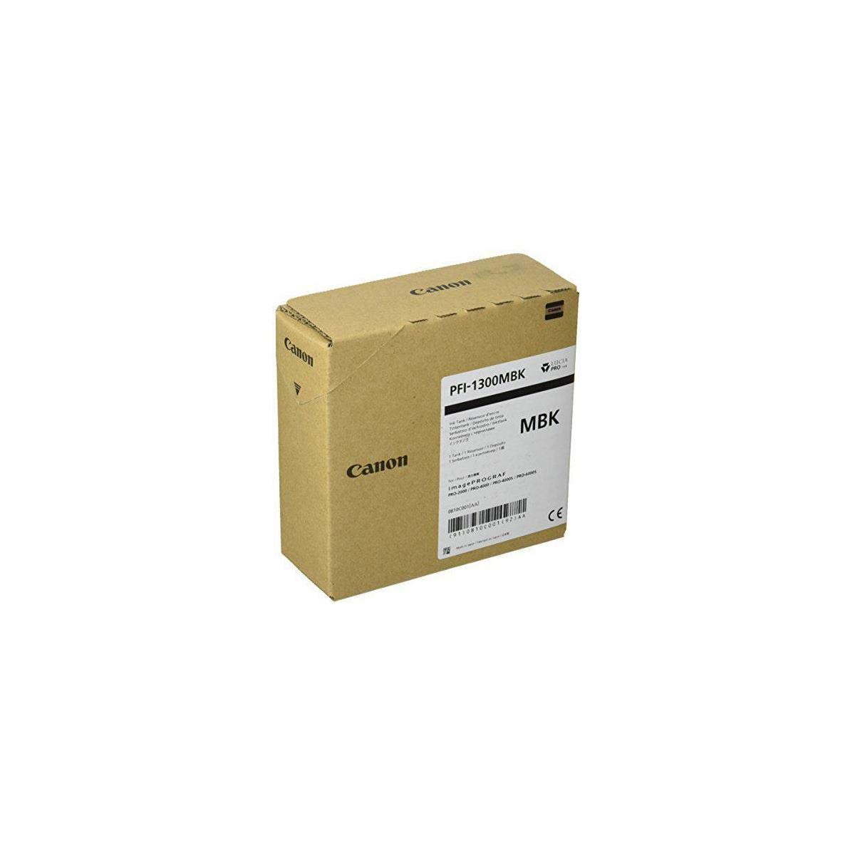 Canon PFI-1300 330ml Pigment Ink Tank Set for imagePROGRAF Large Format Printers - Matte/Photo Black, Cyan, Magenta, Yellow, Photo Cyan, Photo Magenta, Gray, Photo Gray, Red, Blue, Chroma Optimizer - Ideal for Professional Photography, Fine Art Printing & CAD Technical Drawings