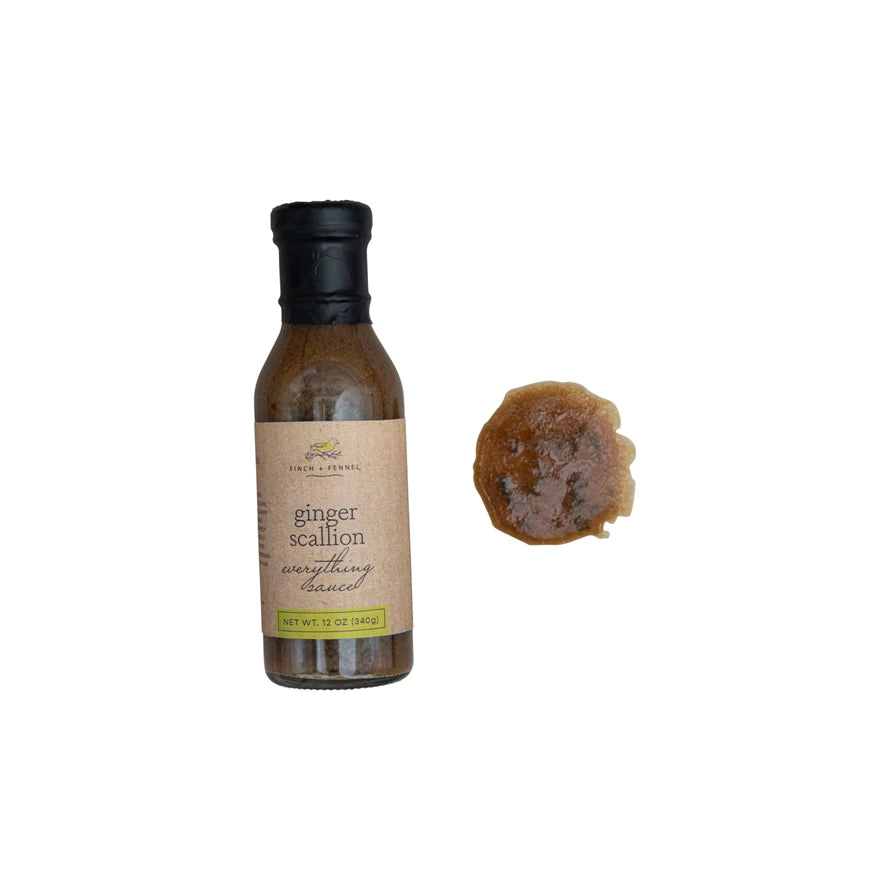 Ginger Scallion Everything Sauce - All-Purpose Asian Condiment for Noodles, Dumplings & Stir Fry | Vegan & Gluten-Free
