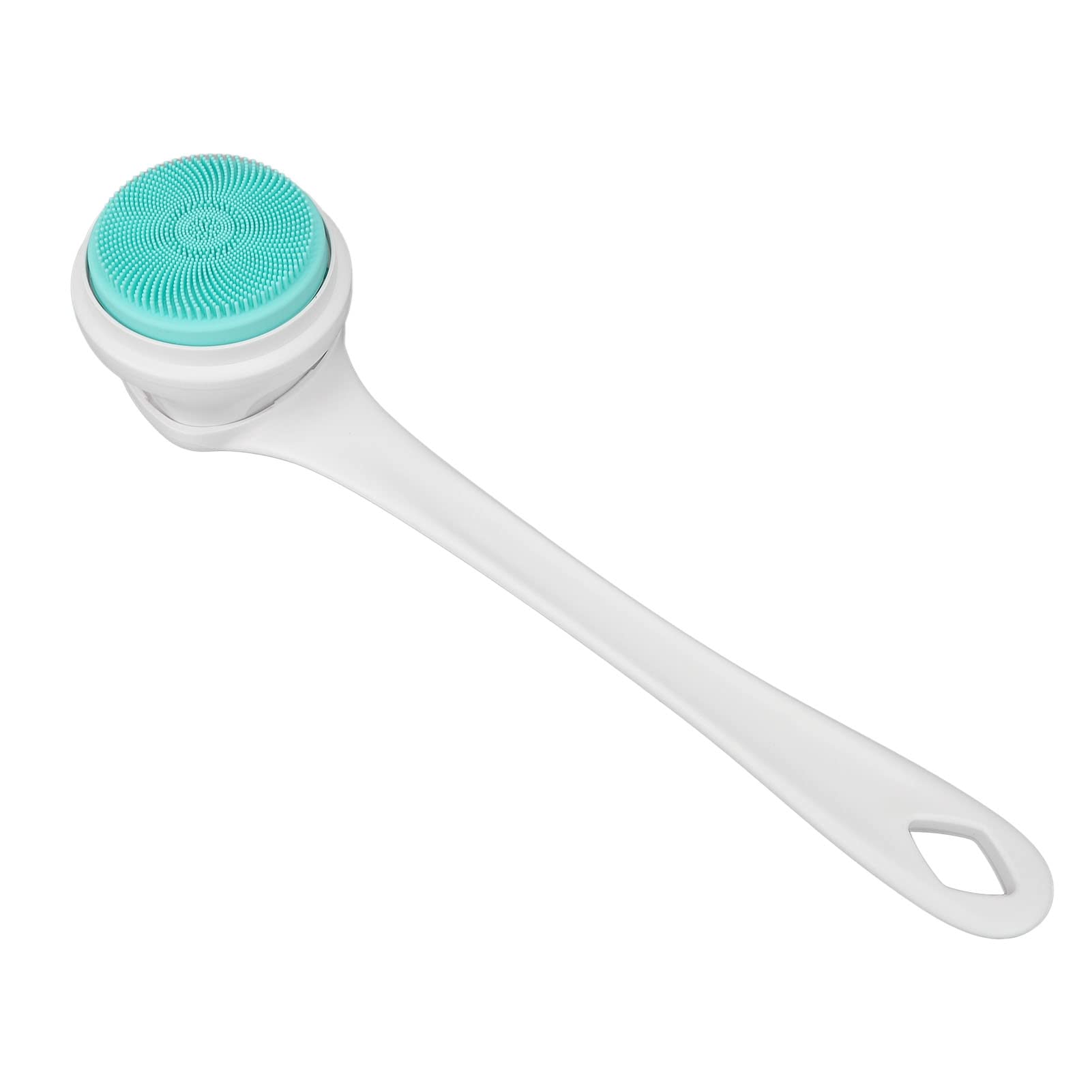 EXCLUZO Electric Back Brush with Long Handle - Automatic Shower Brush for Deep Cleaning, Exfoliating & Massaging - Ideal for Elderly & Hard-to-Reach Areas - Perfect for Bath, Shower & Spa Relaxation