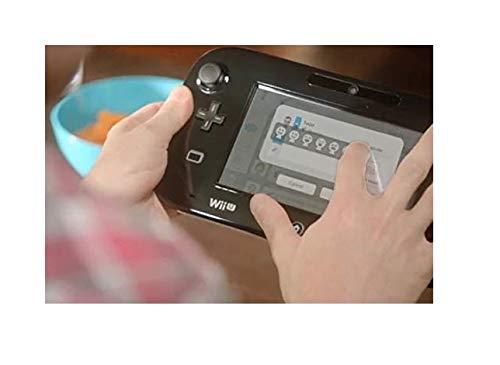 Refurbished Nintendo Wii U Gamepad Controller - Black (WUP-010_CR) | Compatible with All Wii U Games | Perfect for Gaming Sessions & Family Entertainment