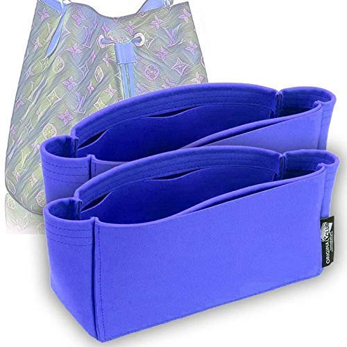 Stylish Suede Leather 2-Piece Bag & Purse Organizer Set – Compatible with Designer Bags Like NeoNoe | Perfect for Travel, Work & Everyday Use