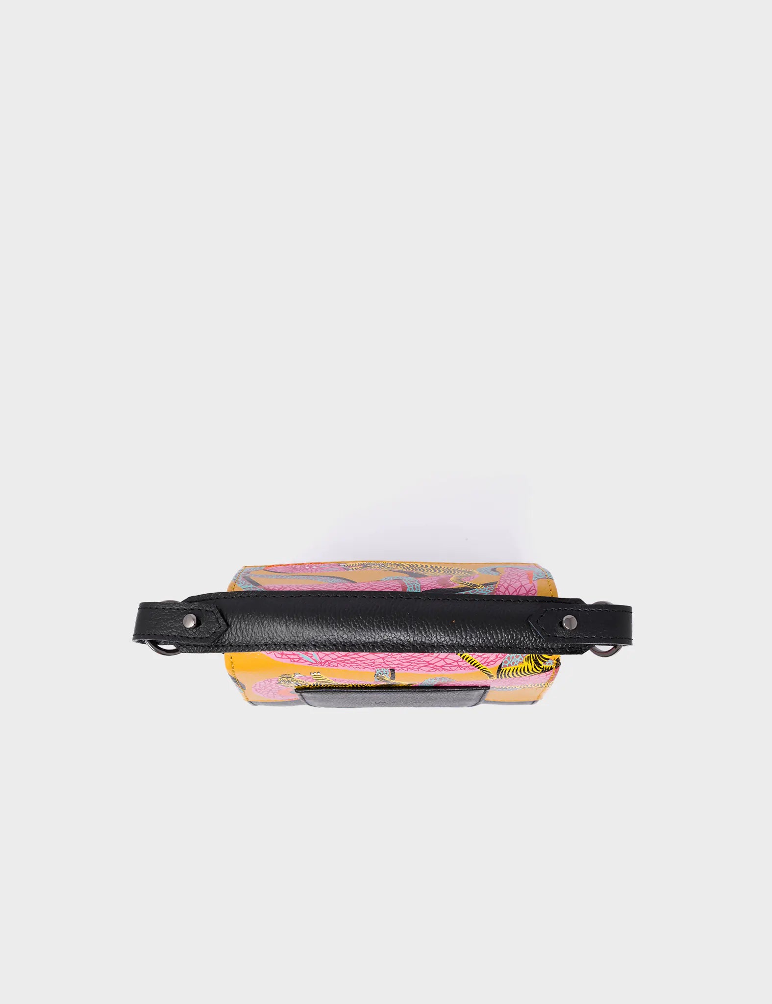 Anastasio Black Leather Micro Crossbody Handbag - Stylish & Compact for Everyday Use, Travel, and Date Nights