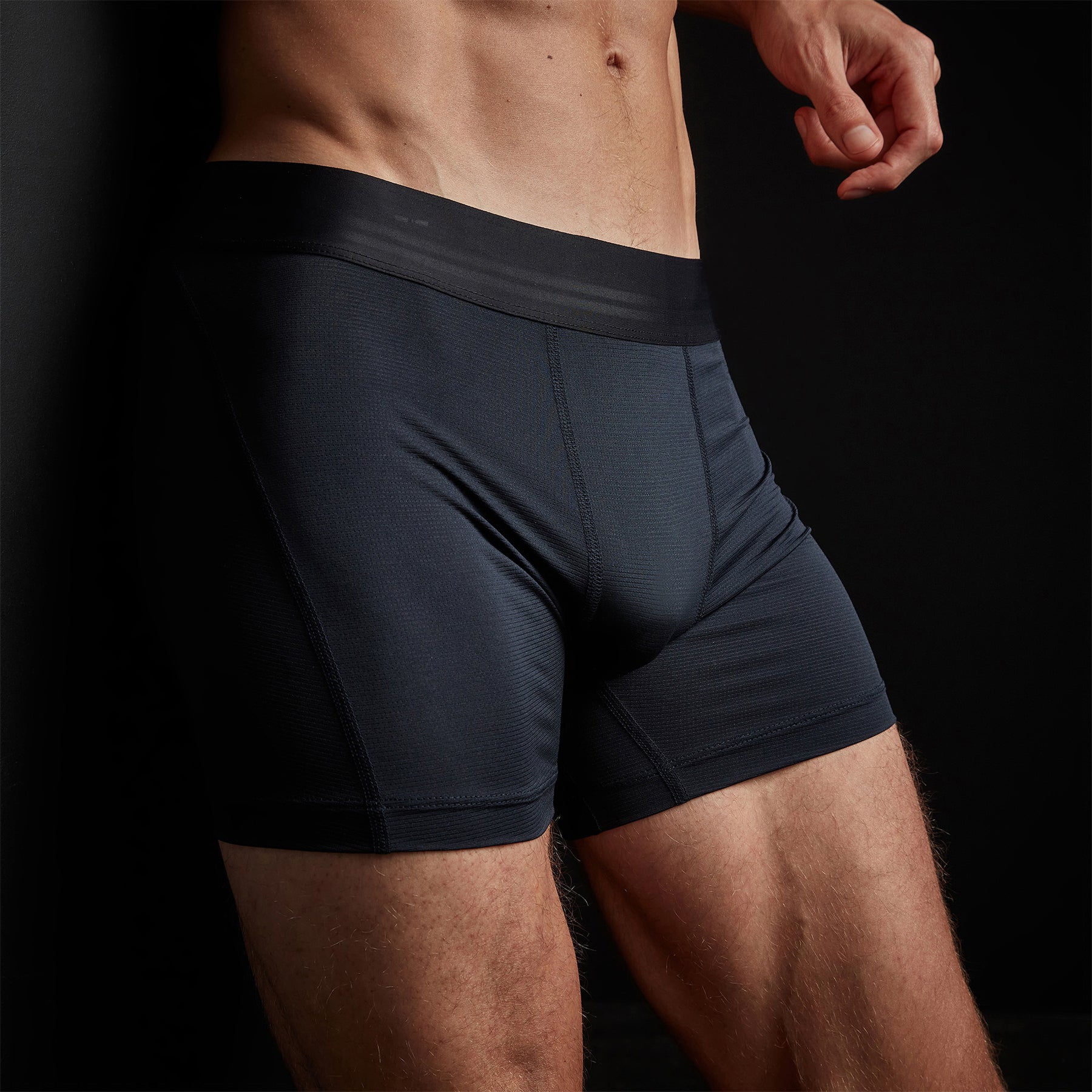 High-Performance Sport Boxer Shorts for Men - Breathable & Moisture-Wicking Workout Underwear - Ideal for Running, Gym, and Athletic Activities