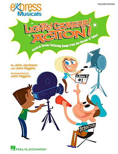 Hal Leonard Lights! Camera! Action! Musical Revue - Movie Songs Classroom Kit | Broadway Show Tunes, Theater Performance & Music Education | Perfect for School Plays, Choir Performances & Drama Classes