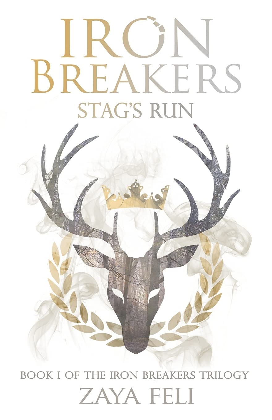 Iron Breakers: Stag's Run - Premium Hunting & Outdoor Knife for Camping, Survival & Bushcraft - Durable Fixed Blade with Sheath