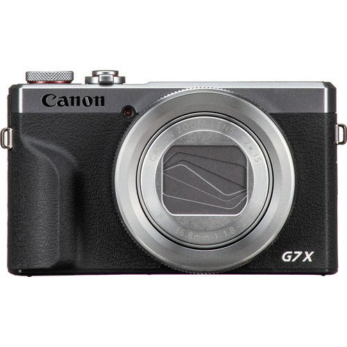 Canon PowerShot G7 X Mark III Digital Camera 20.1MP 4K Vlogging Camera with 4.2x Optical Zoom, Wi-Fi & Bluetooth - Silver - Perfect for Travel, YouTube & Content Creation