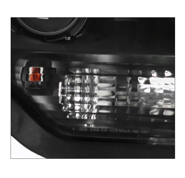 2007-2012 GMC Acadia Projector Headlights - Black LED Headlamps for Base, Denali, SL, SLE, SLT Models | Upgrade Your Night Driving & Off-Road Adventure Lighting