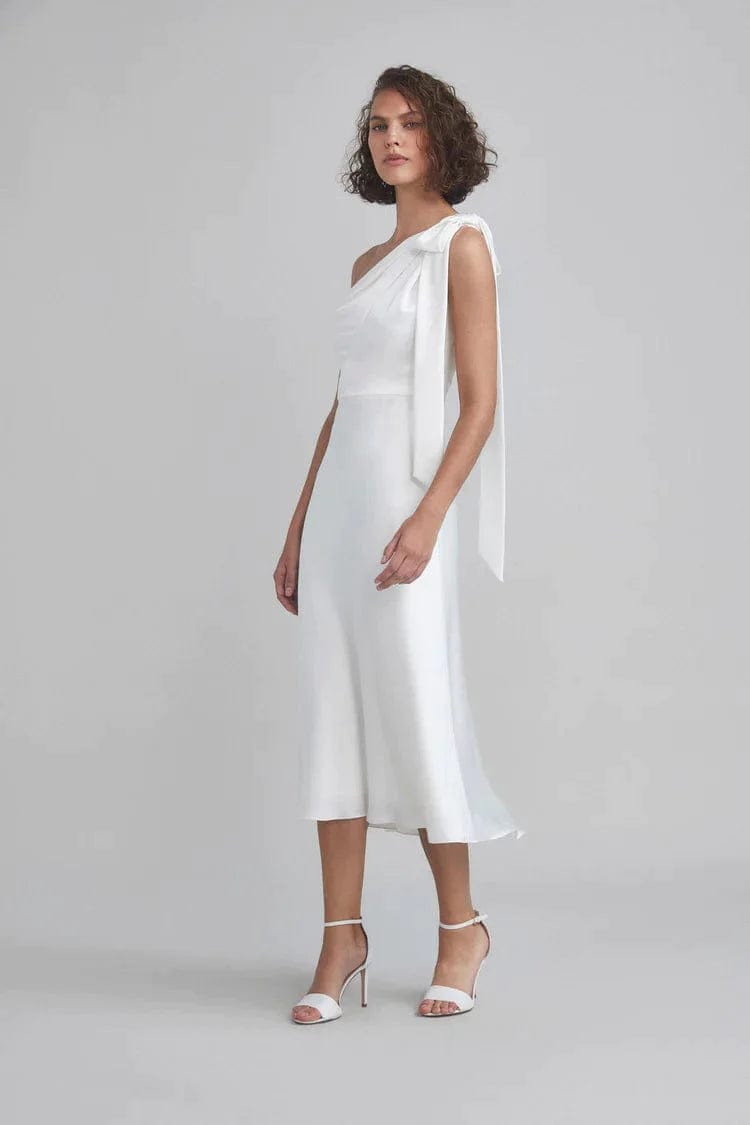 Amsale LW193 Women's Wedding Dress Size 6 - Elegant Bridal Gown for Church Ceremony & Reception