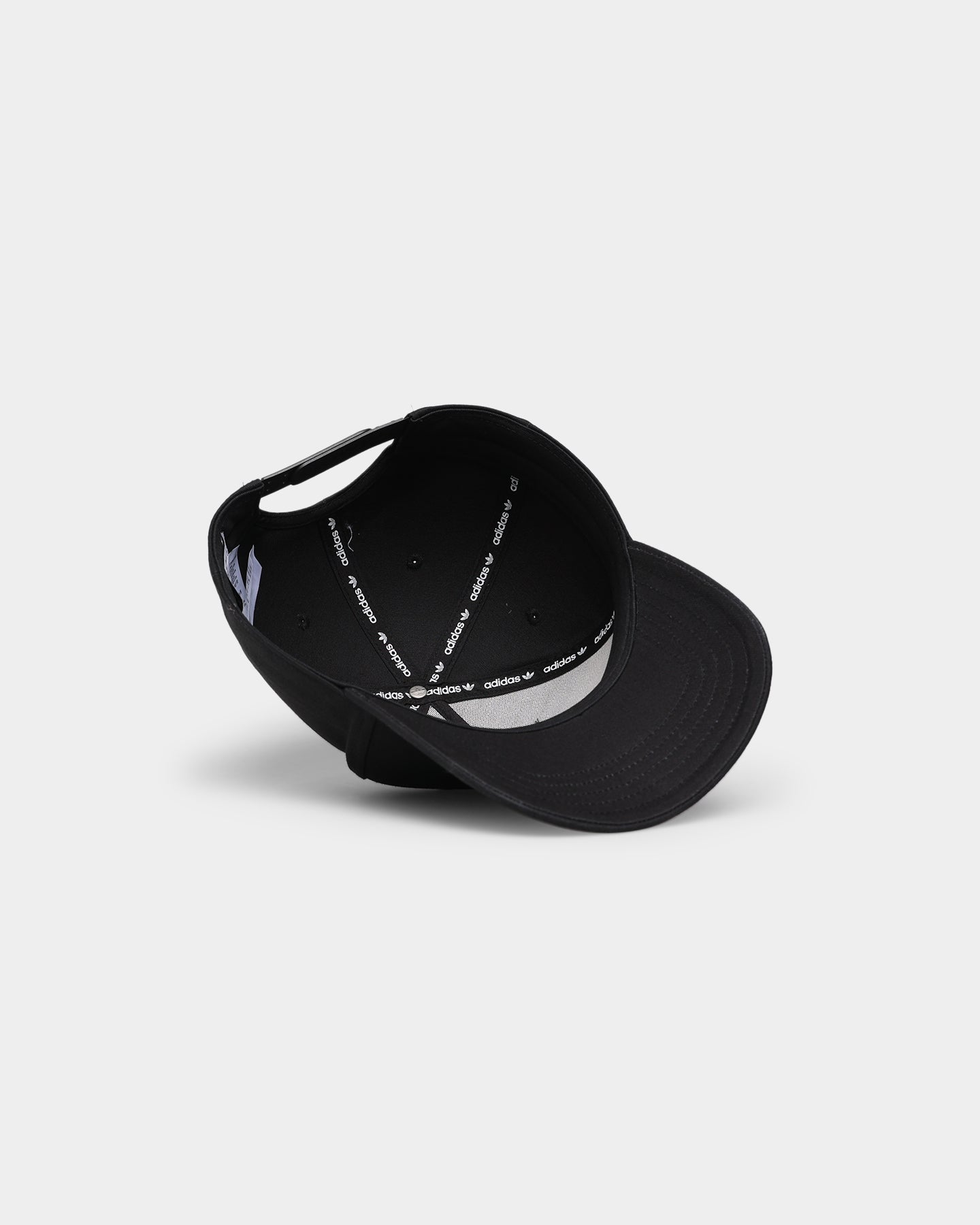Adidas Adicolor Classic Trefoil Curved Brim Trucker Hat - Black | Adjustable Snapback Cap for Men & Women | Perfect for Running, Hiking & Outdoor Activities