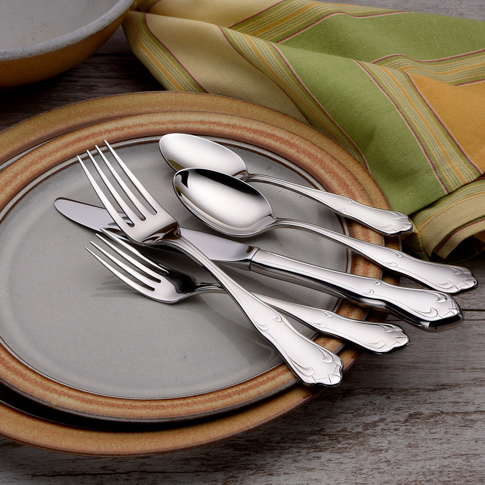 Champlin 65-Piece Dinnerware Set - Elegant Porcelain Plates, Bowls & Mugs for 6-Person Place Settings - Perfect for Family Dinners, Parties & Restaurant Use