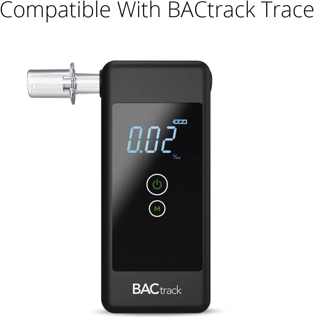 BACtrack Professional Breathalyzer Mouthpieces (500 Count) - Compatible with BACtrack S80, Trace, Scout, Element & S75 Alcohol Testers | Accurate & Hygienic for Workplace, Law Enforcement & Personal Use