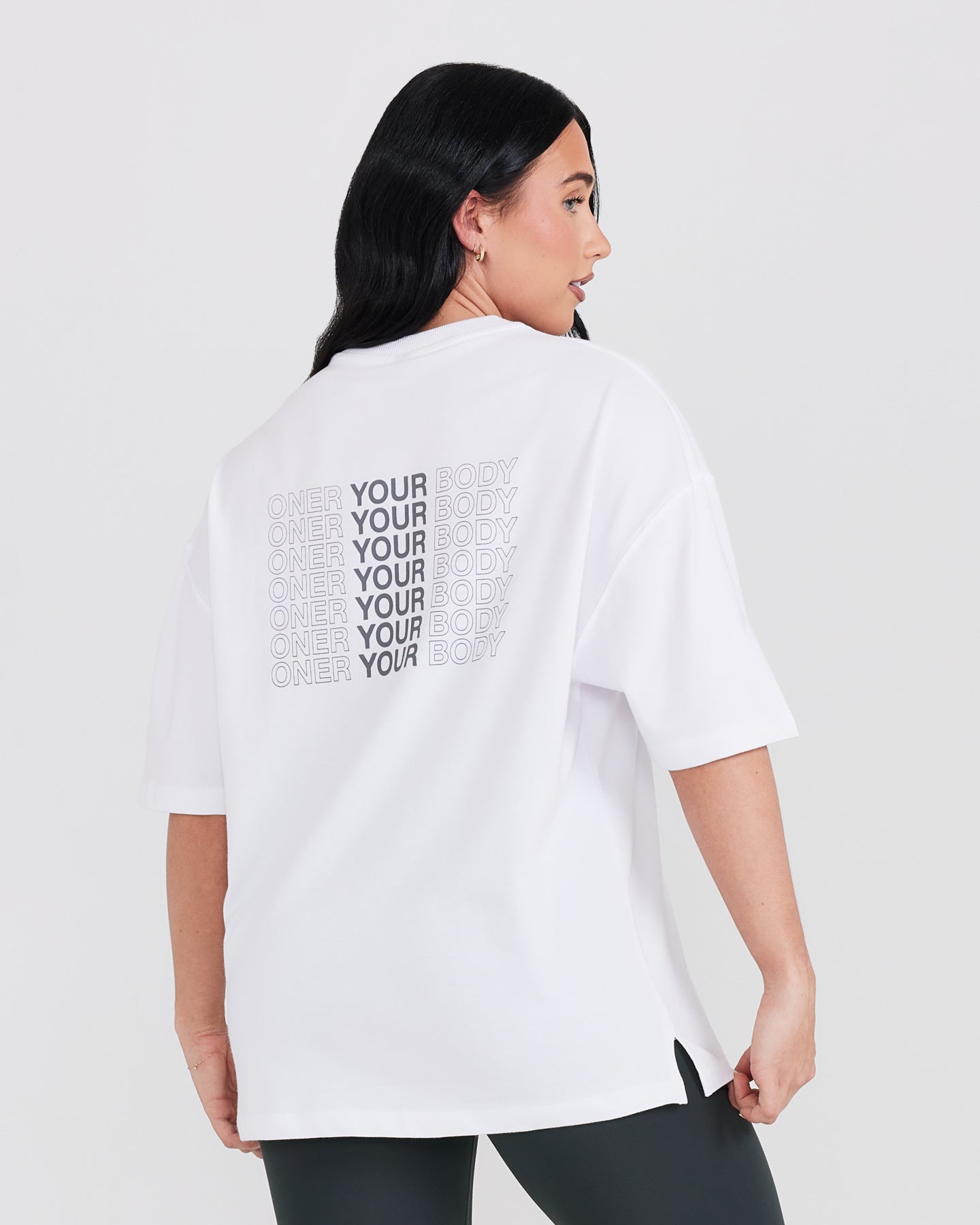 OYB Graphic Unisex T-Shirt | White Cotton Tee for Men & Women | Casual Streetwear, Everyday Wear & Gift Ideas