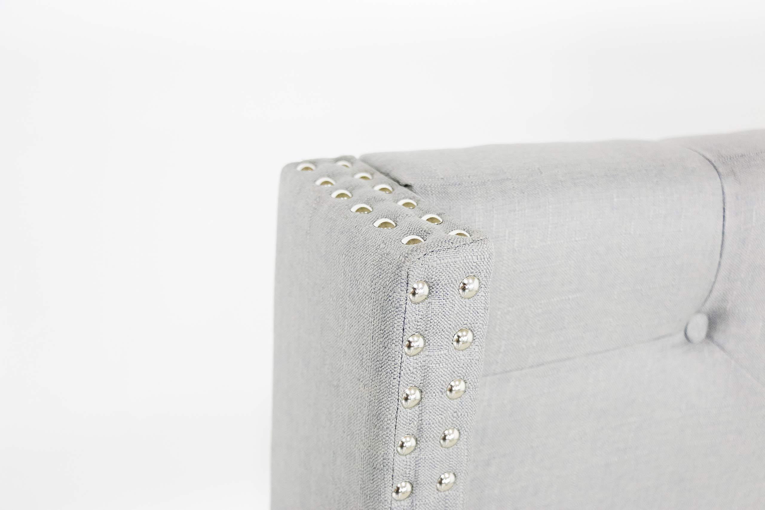 Light Grey Silver Linen 51