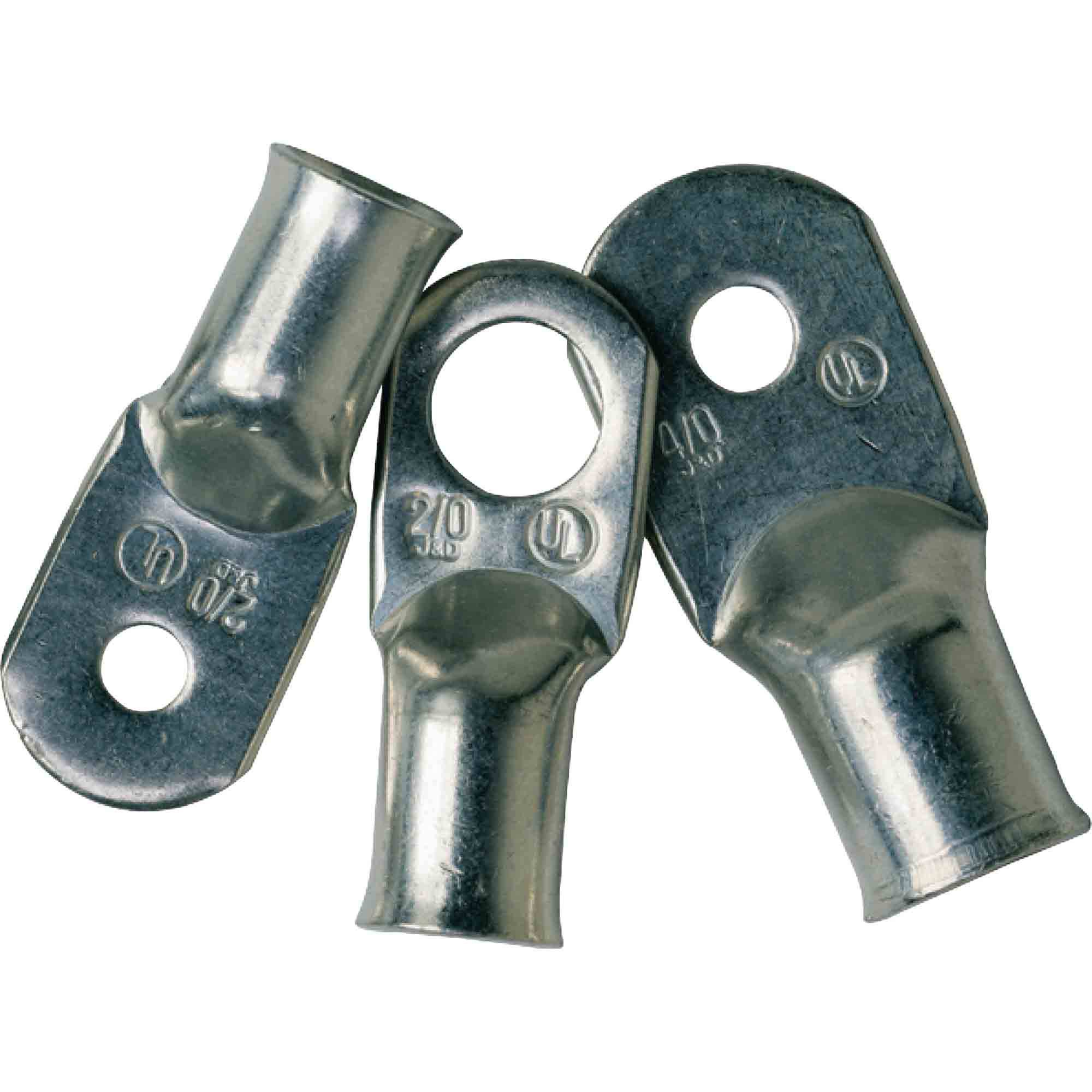 Heavy Duty 4 Gauge Wire Lugs with 3/8
