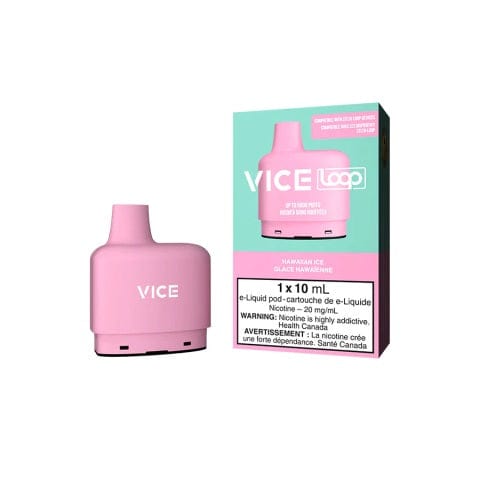 VICE LOOP Pod Pack - 5000 Puffs Disposable Vape with 10mL E-Liquid (All Flavors) | Portable Vaping for Travel, Work & Social Relaxation