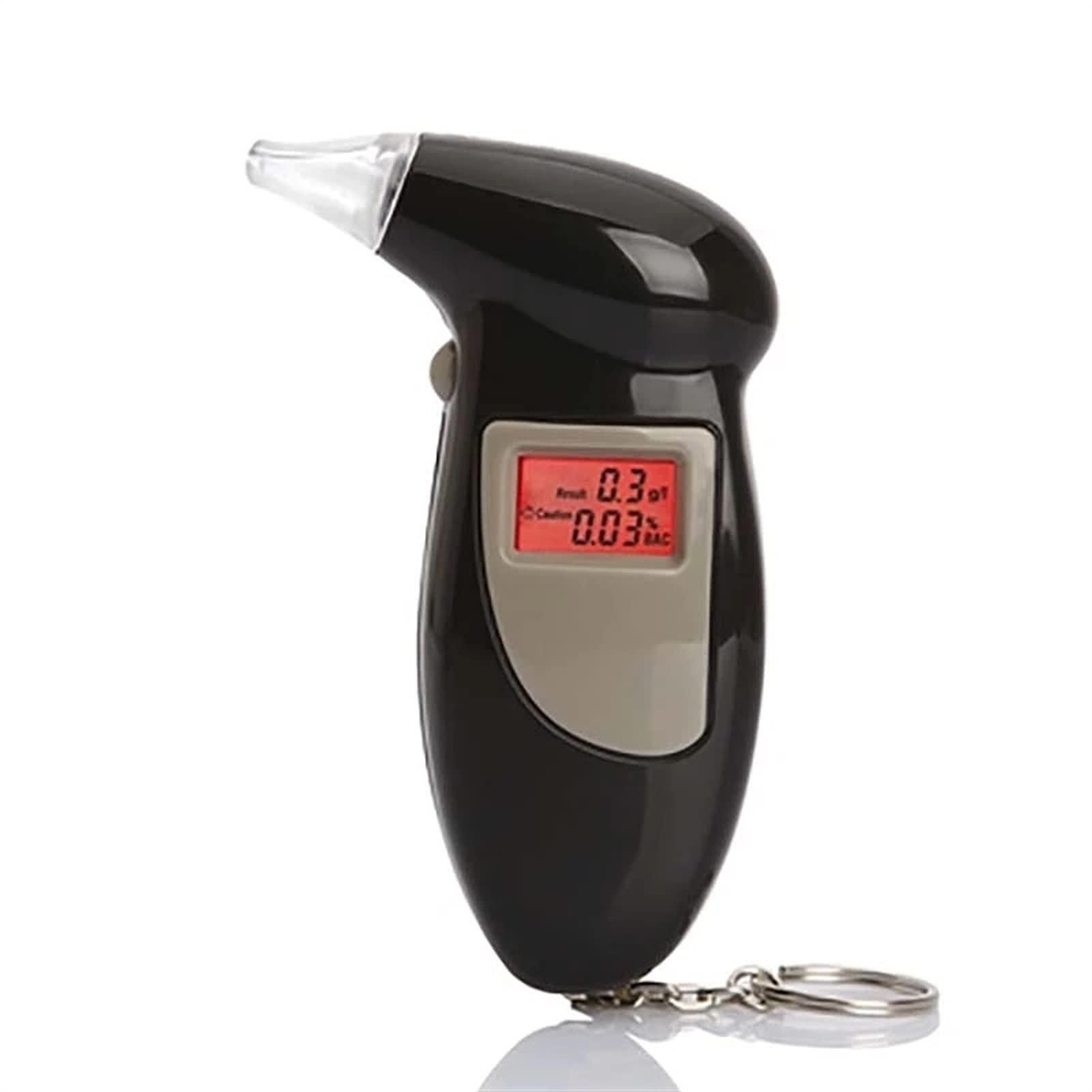 SVNA 2021 Professional Handheld Digital Alcohol Breath Tester - Portable Breathalyzer with Backlight Display for Personal & Law Enforcement Use - Perfect for Bars, Parties, and Road Safety Checks