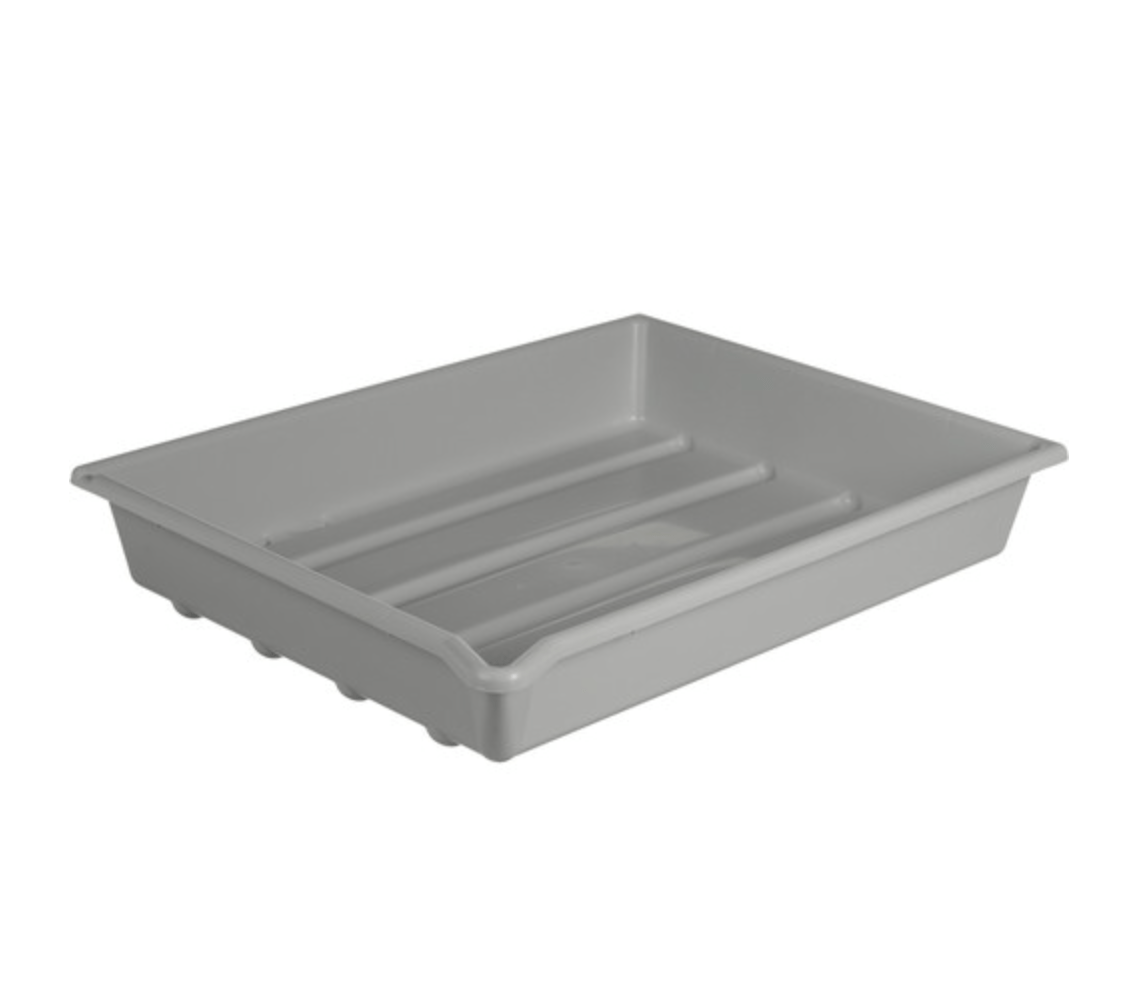 Paterson 12x16 Inch Darkroom Tray for Film Developing & Photography - Durable Gray Plastic Developing Tray for Photo Processing, Printing, and Art Projects