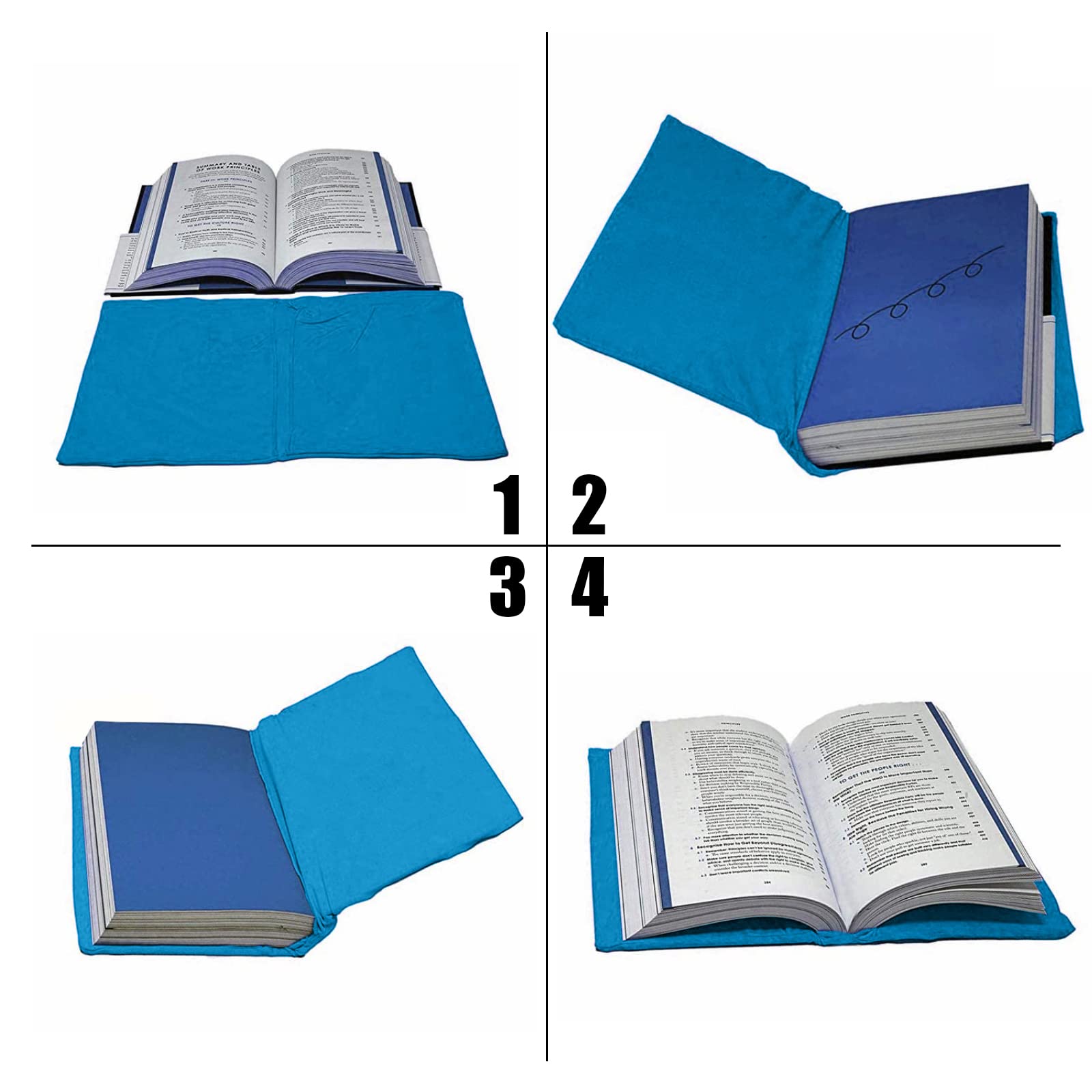2 Pack Stretchable Book Sleeve Covers for Paperbacks & Textbooks up to 9