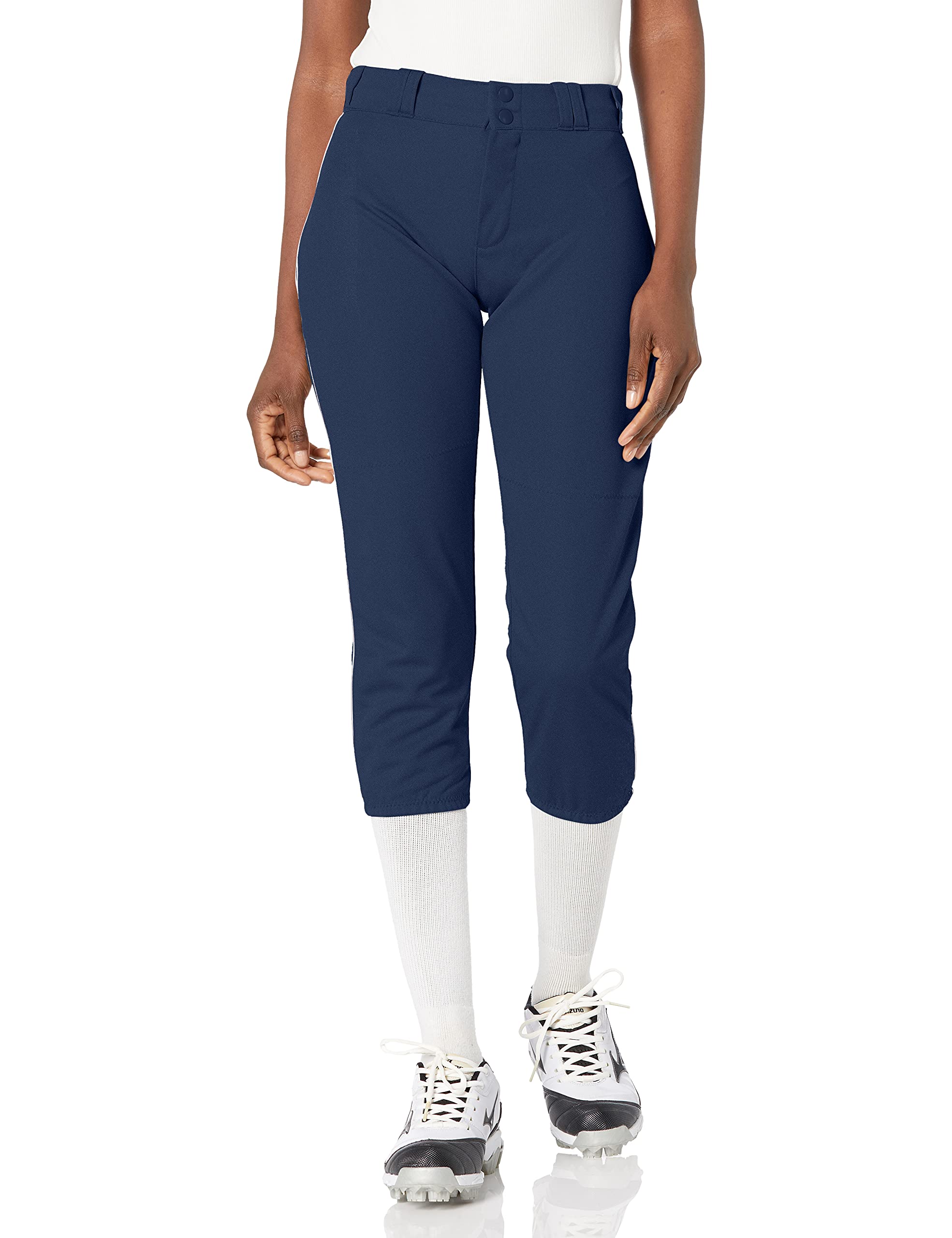 Alleson Athletic Women's Fastpitch Softball Pants with Belt Loops - Comfortable & Durable for Practice & Games