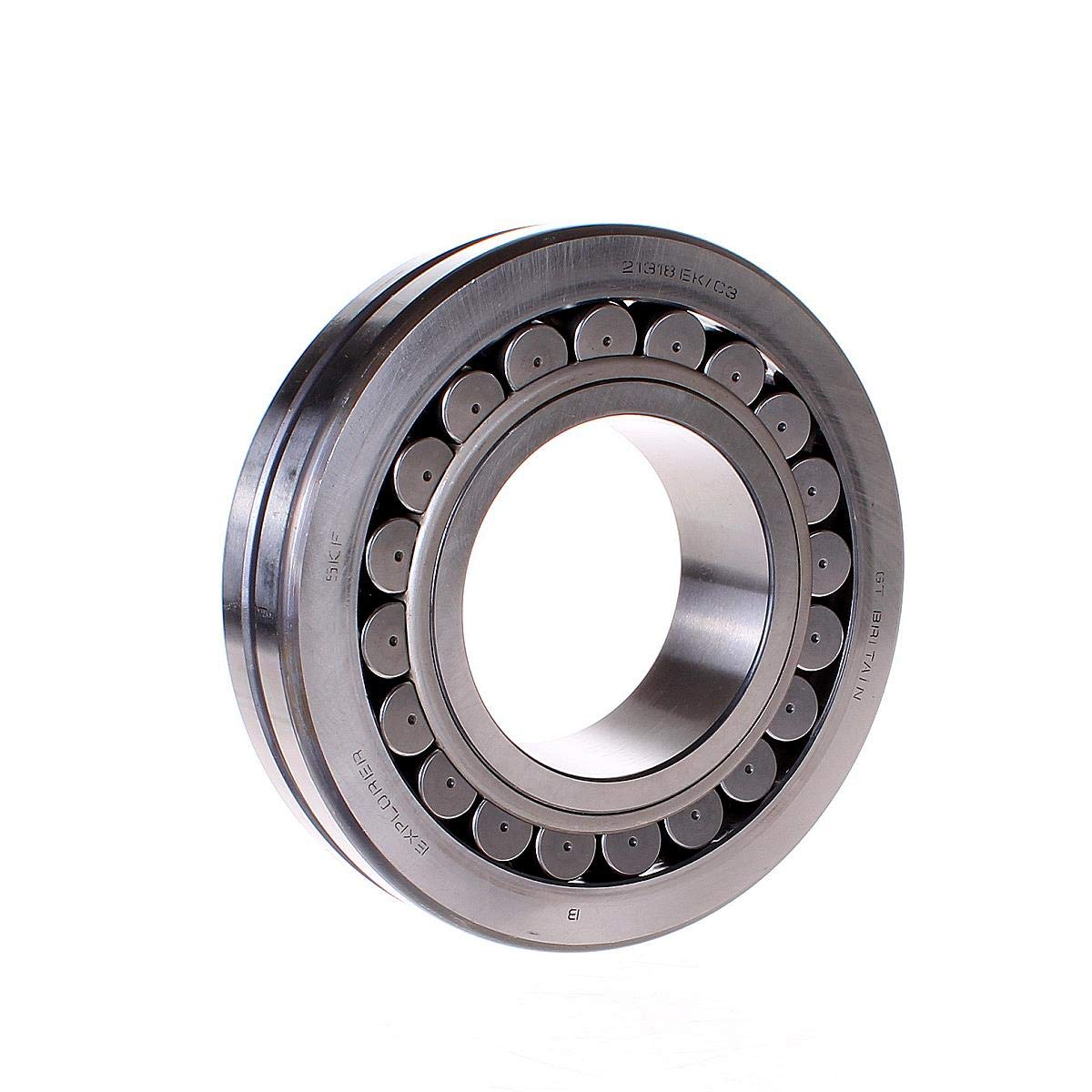 SKF 21311 EK/C3 Spherical Roller Bearing - Tapered Bore, Steel Cage, C3 Clearance (55mm ID x 120mm OD x 29mm Width) - Ideal for Heavy-Duty Industrial Machinery, Conveyor Systems & Agricultural Equipment