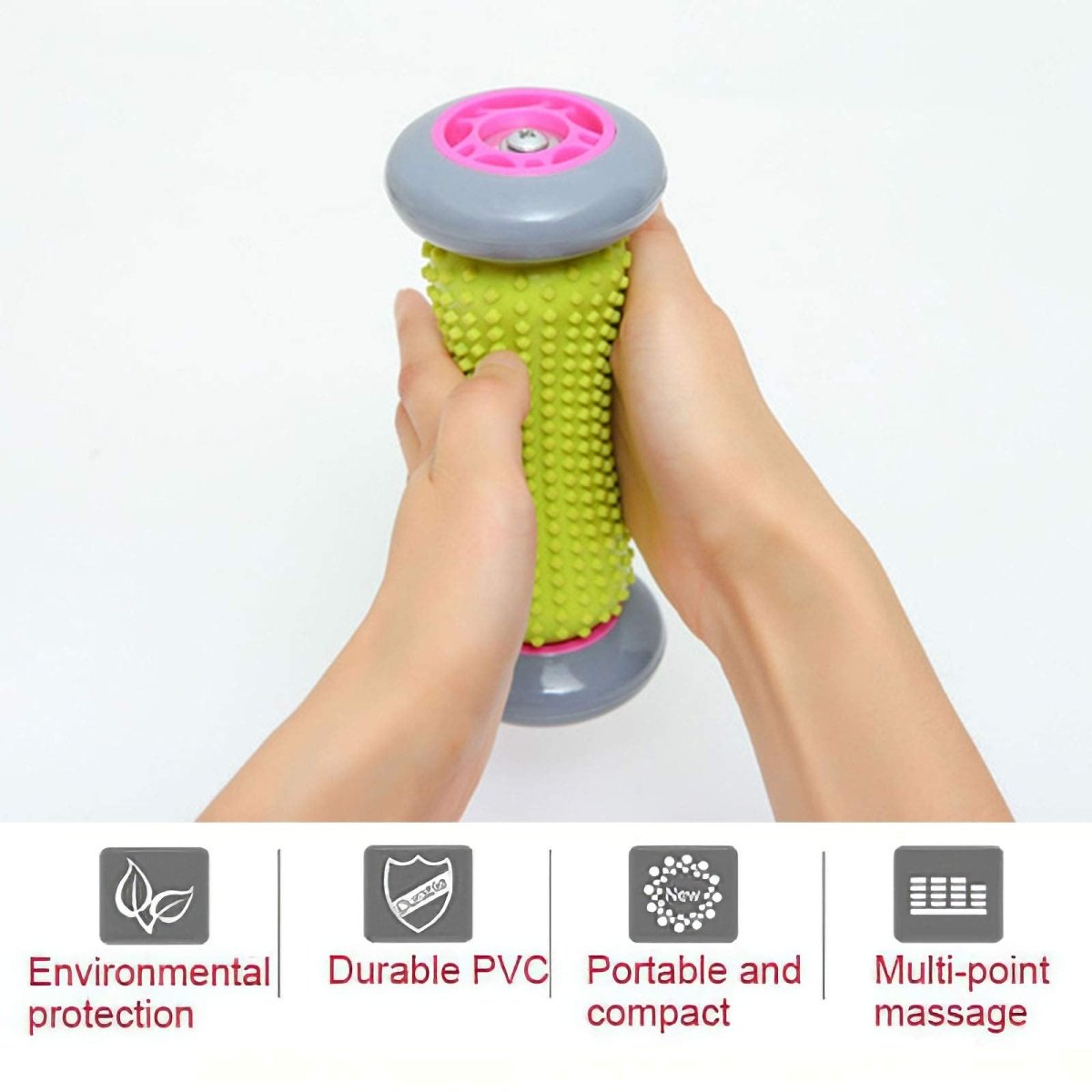 Firm Lacrosse Massage Ball for Deep Tissue Therapy - Perfect for Muscle Recovery, Myofascial Release & Pain Relief - Use for Back, Neck, Shoulder & Foot Massage at Home, Gym or Office