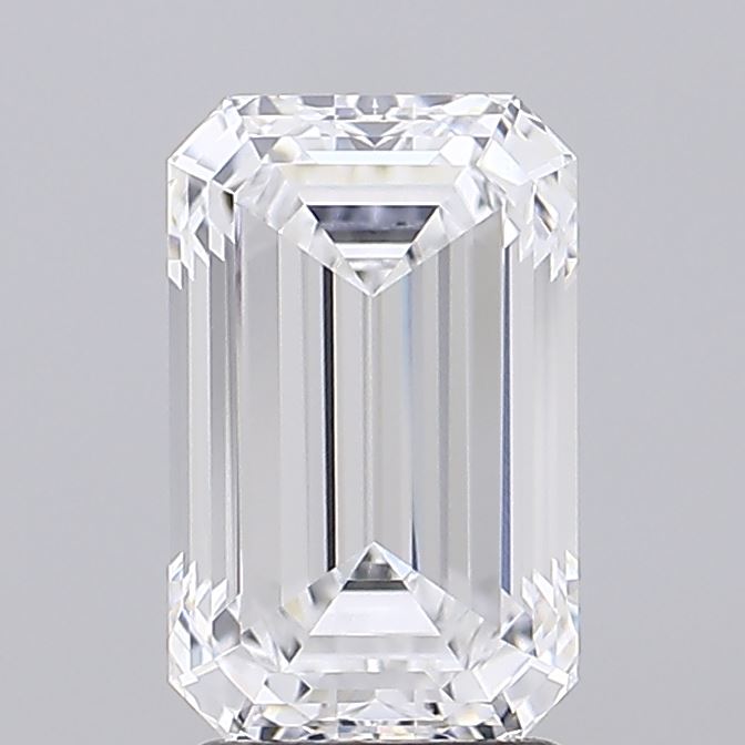 3.04 Carat Emerald Cut Lab Grown Diamond - Certified Eco-Friendly Engagement Ring Stone for Wedding & Anniversary Jewelry