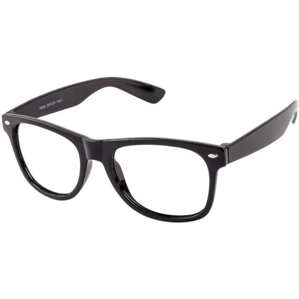 Anti Glare Blue Light Blocking Computer Glasses - Black Frame for Eye Strain Relief - Perfect for Gaming, Office Work & Screen Time