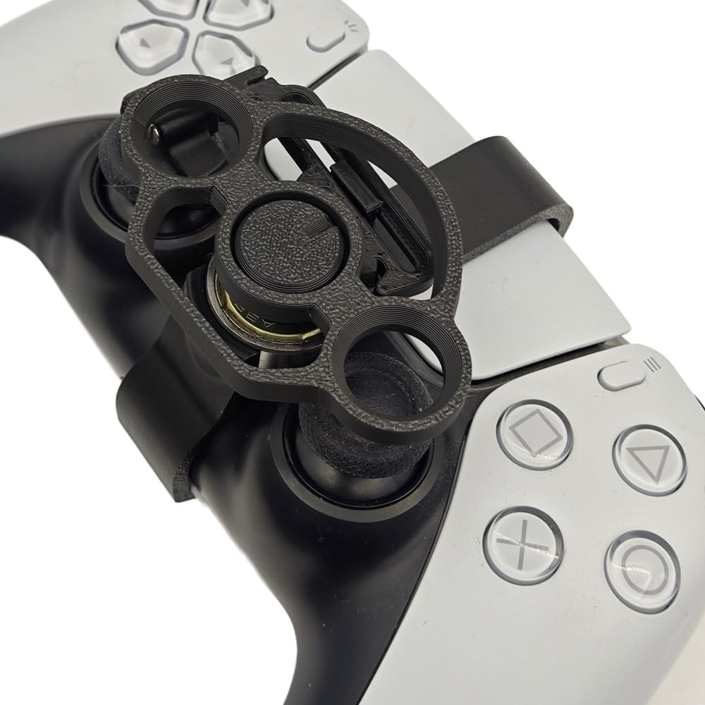 PS5/PS5 Slim Steering Wheel Controller - DIY 3D Printed Mini Racing Wheel Gaming Accessory for Enhanced Driving Simulation Games | Perfect for Gran Turismo, Forza & Racing Simulators
