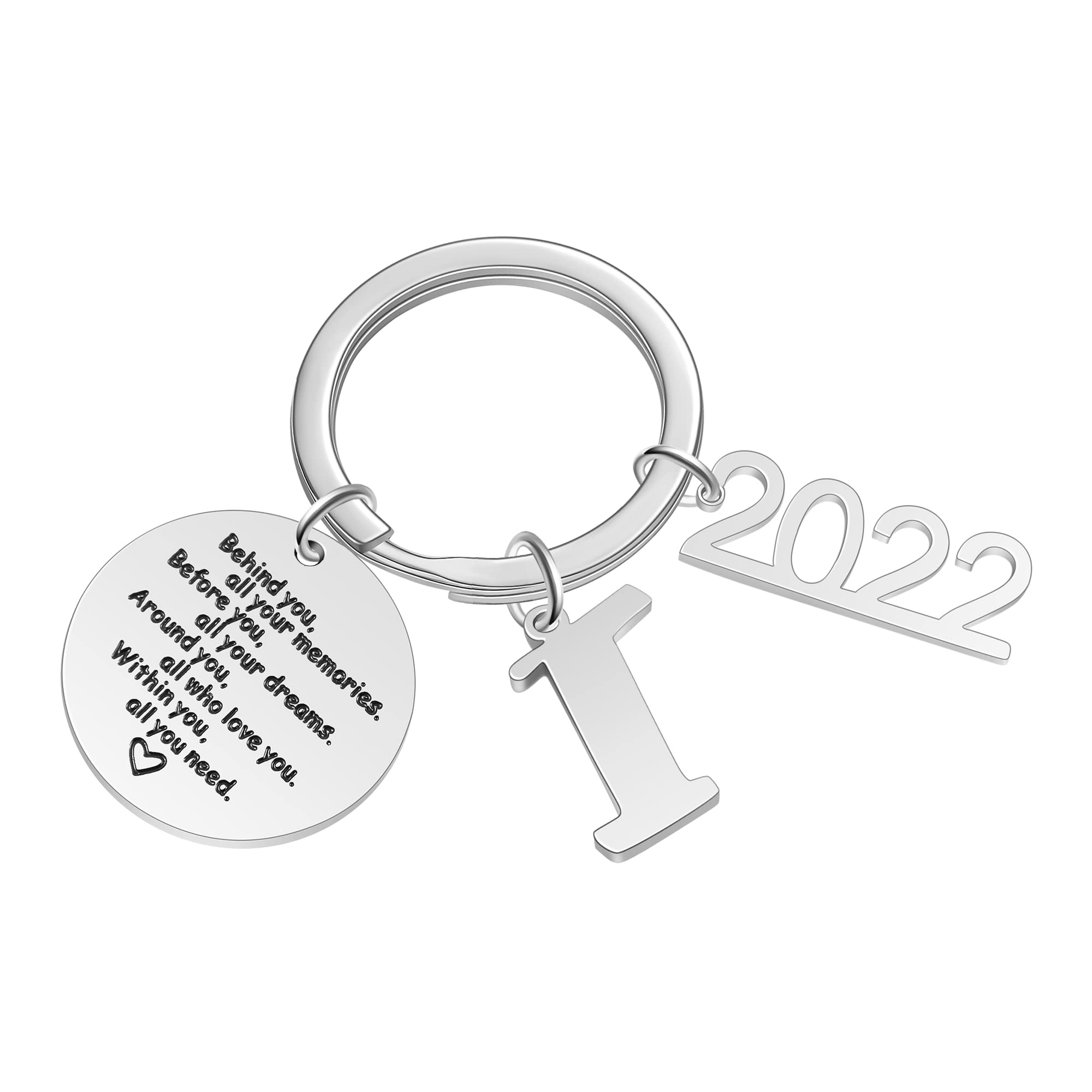 2022 Graduation Keychain Gift for Her - Class of 2022 High School & College Graduation Present - Perfect for Commencement, Diploma Ceremony & Graduation Party Gifts