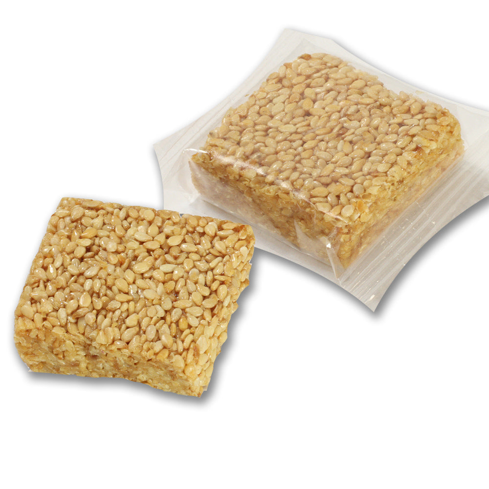 Soft Sesame Squares - Healthy & Delicious Asian Snack - Perfect for On-the-Go, Office Snacking & Gift Giving