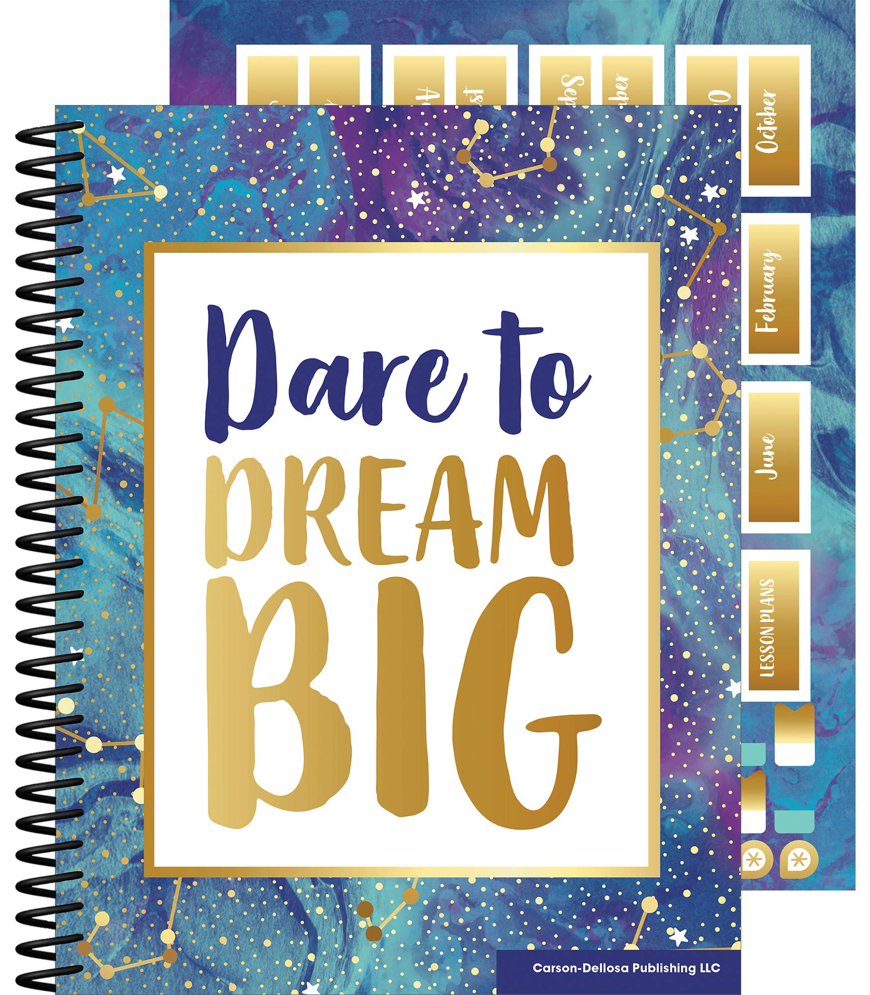 Carson Dellosa Galaxy Teacher Planner - 8