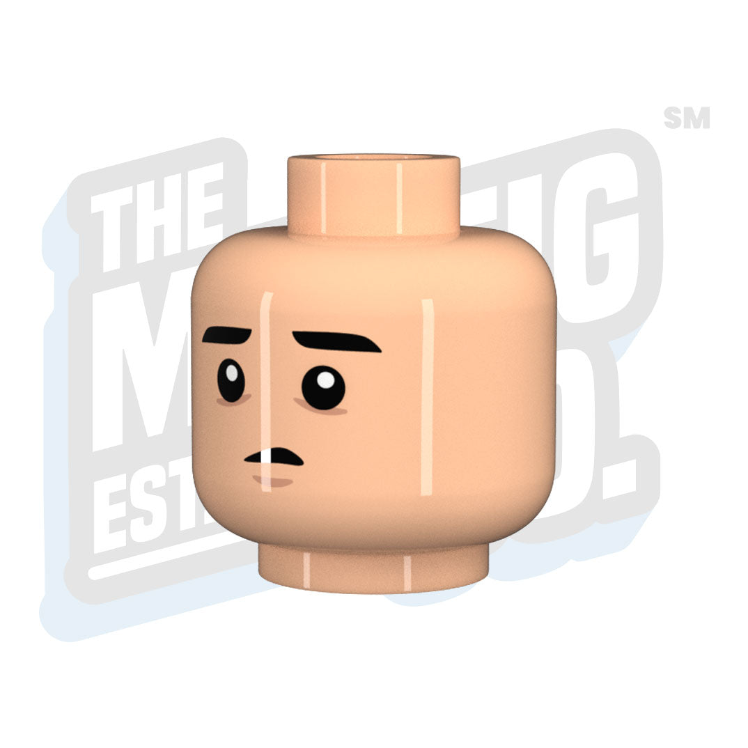 Spaced Out Head Lt Flesh - Realistic Halloween Prop for Haunted Houses & Horror Decor - Perfect for Scary Parties, Themed Events & DIY Horror Projects