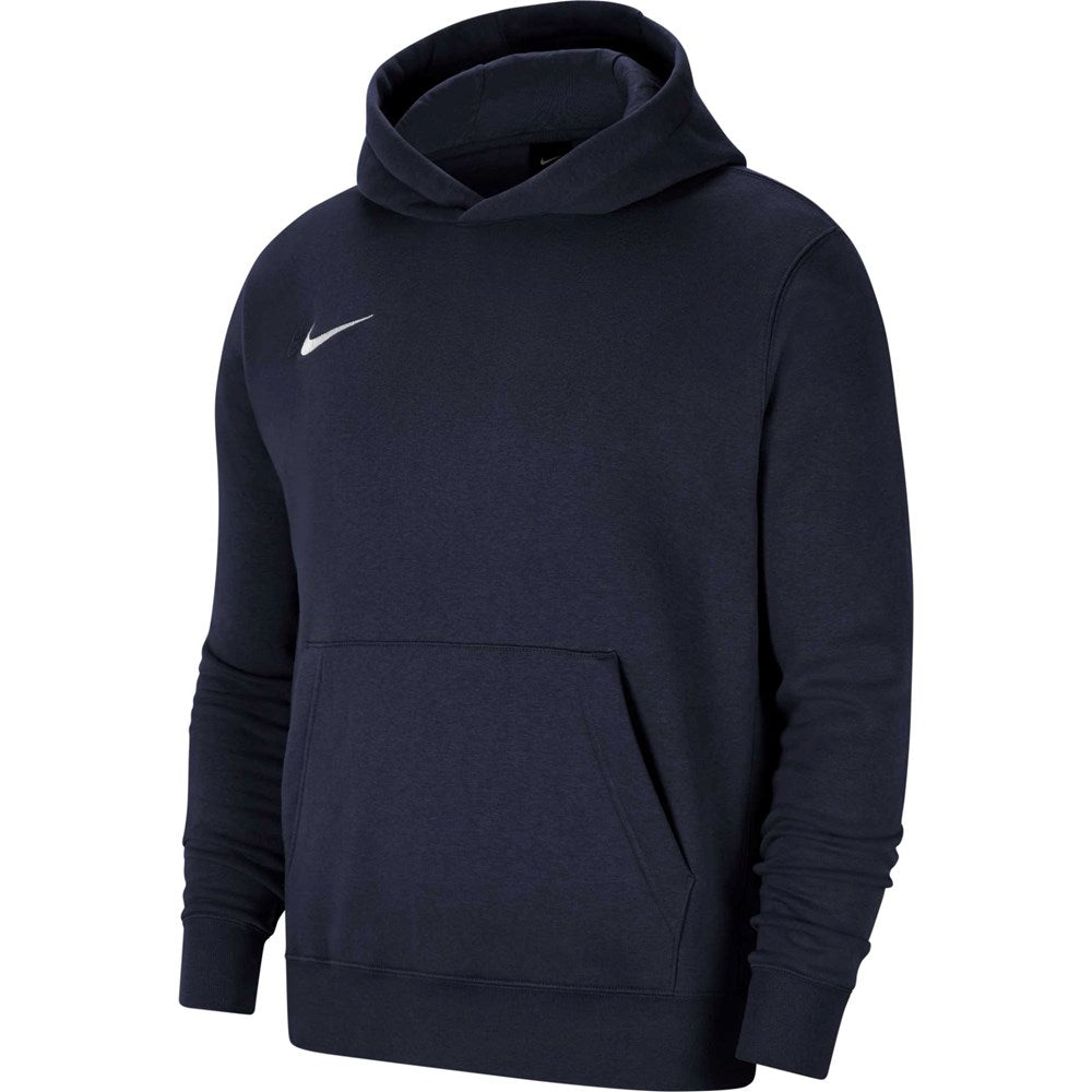 Nike Youth Park 20 Hoodie for Boys & Girls - Lightweight Fleece Pullover with Kangaroo Pocket (Obsidian Blue) - Perfect for School, Sports & Outdoor Activities