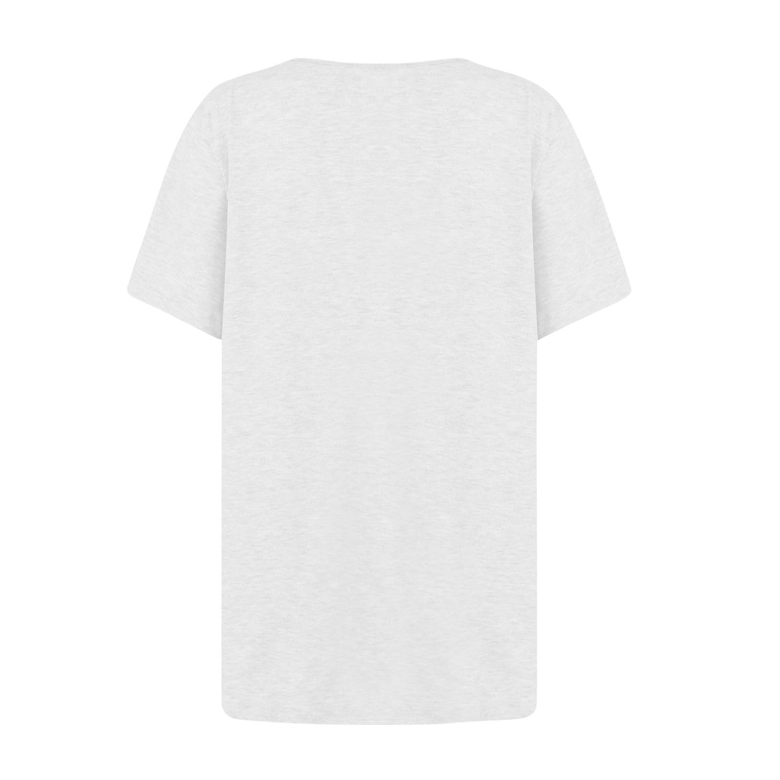 2024 Trendy Women's Summer Tops - Short Sleeve Button Down Shirts with Crewneck & V-Neck Styles | Cute Casual Blouses for Going Out, Office Wear & Date Nights | Breathable Tees for Hot Weather