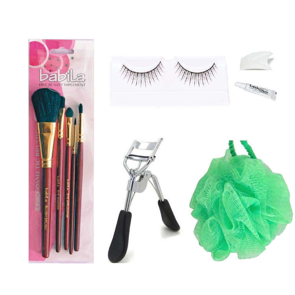 Professional Multipurpose Beauty Accessories Kit for Women & Girls - Makeup Brushes, Sponges & Tools Set by Janvi Enterprises - Perfect for Home, Travel & Salon Use
