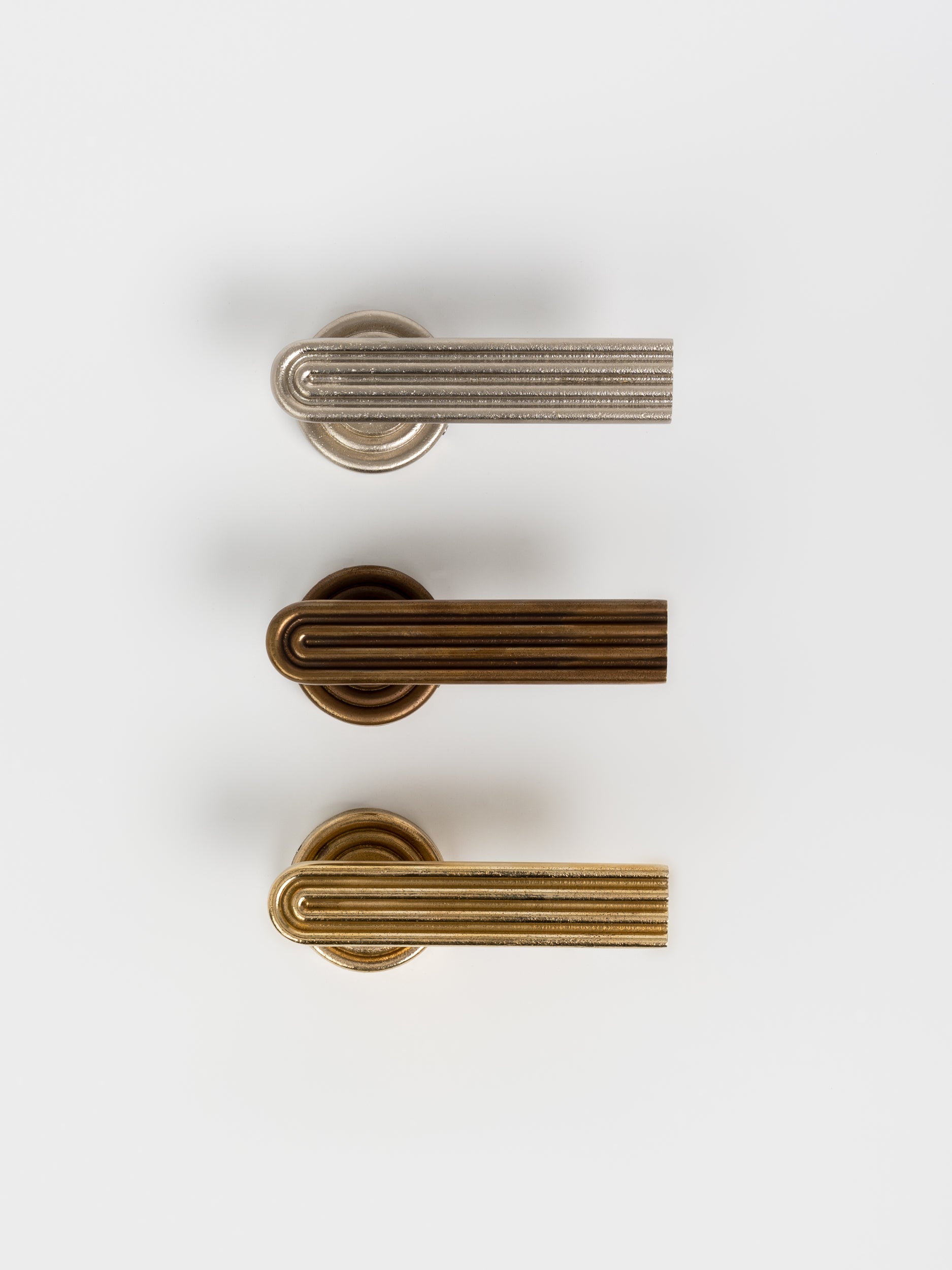 Premium Passage Door Handle Set No. 18 - Modern Interior Door Knob for Home & Office - Perfect for Bedrooms, Bathrooms, and Closets