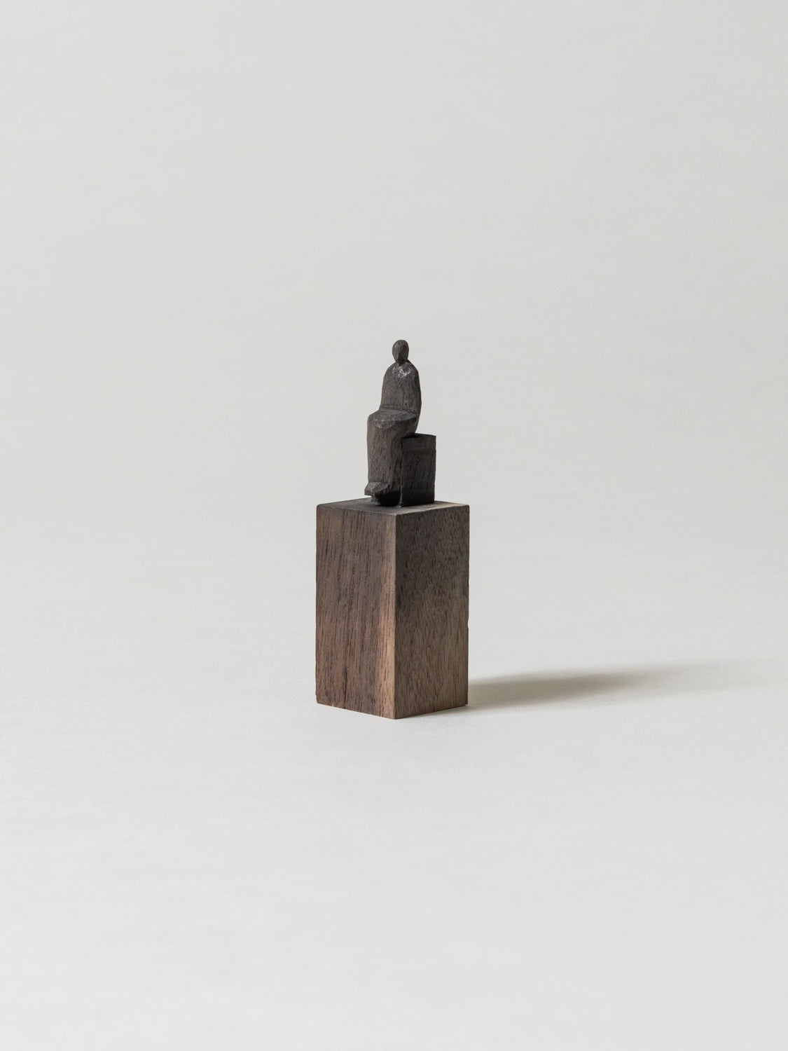 Handcrafted Wooden Statuette - Premium Stained Wood Art Decor for Home & Office | Unique Gift Idea for Holidays & Special Occasions